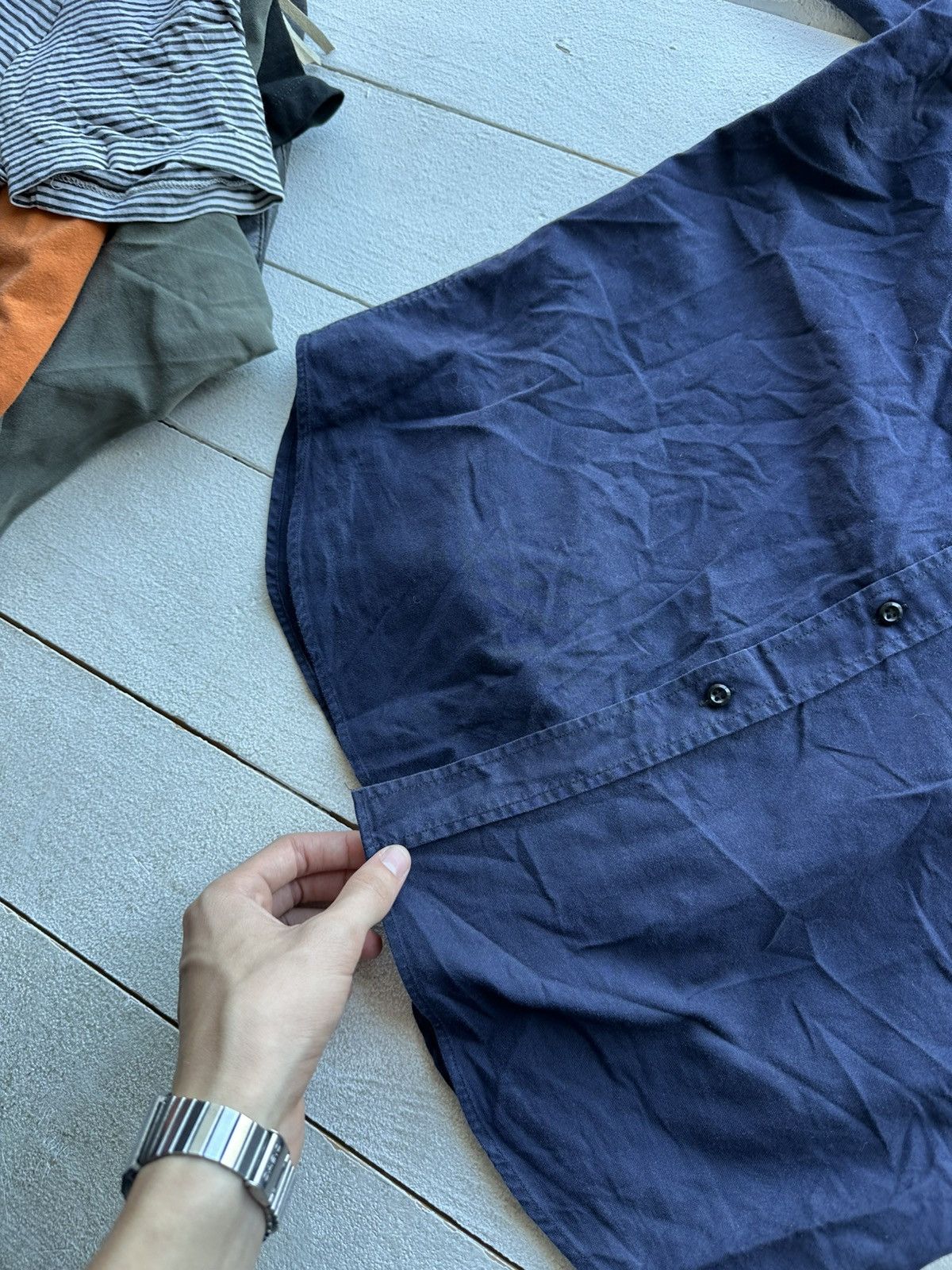 Emporio Armani RARE🚨 EMPORIO ARMANI JEANS VINTAGE SHIRT LUXURY BUTTON 90s Size US M / EU 48-50 / 2 - 3 Thumbnail