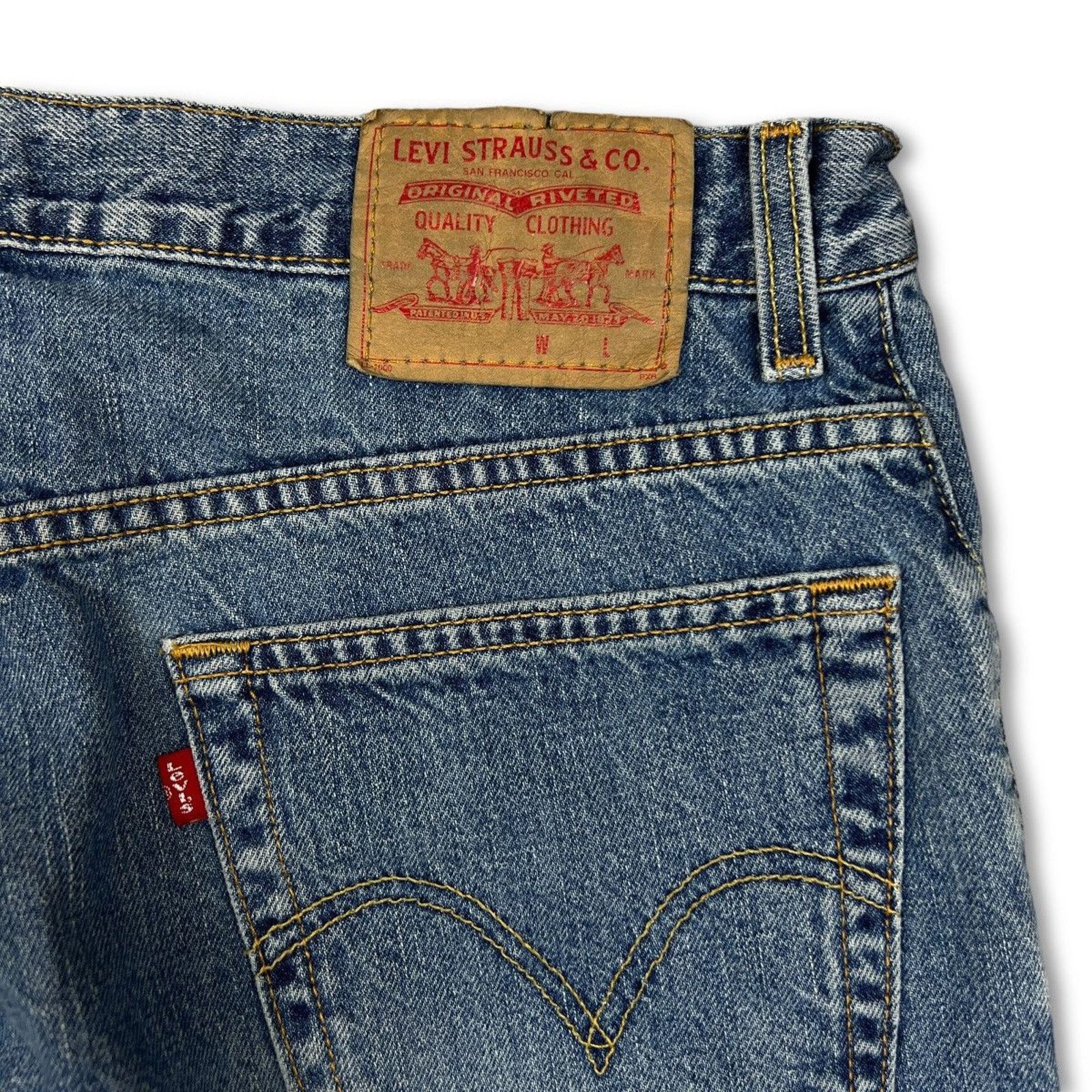 Levi's Vintage Levi’s 517 Boot Cut Jeans 36x32 Red Tab Y2K Denim Size US 36 / EU 52 - 6 Thumbnail