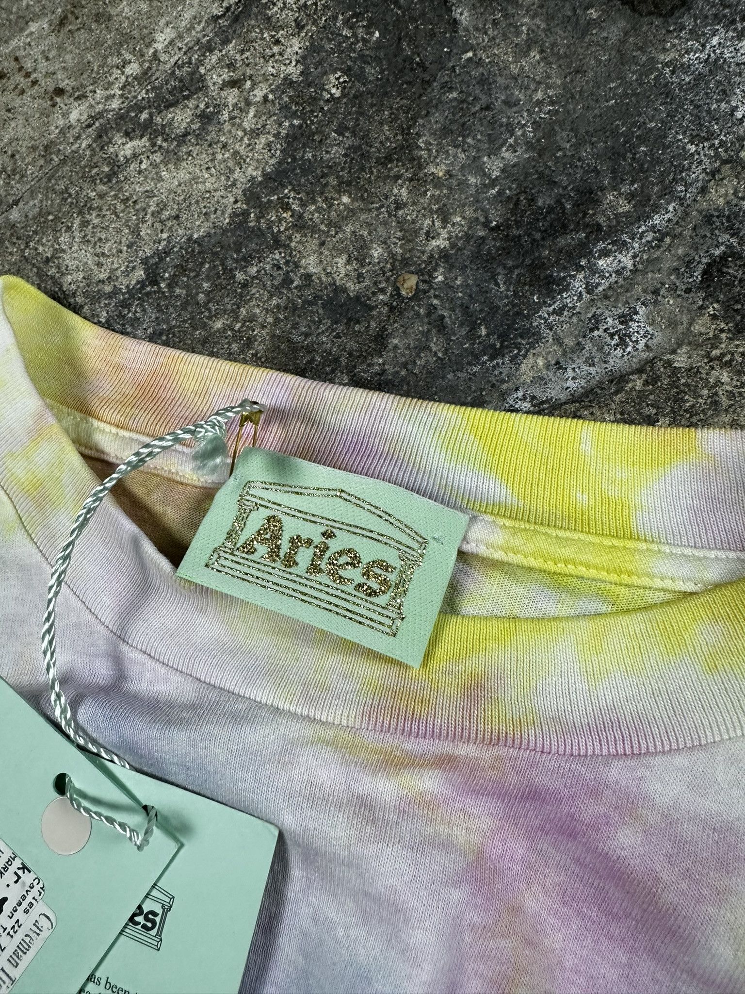 Aries Aries Tie Dye Caveman T-shirt Size US M / EU 48-50 / 2 - 4 Thumbnail