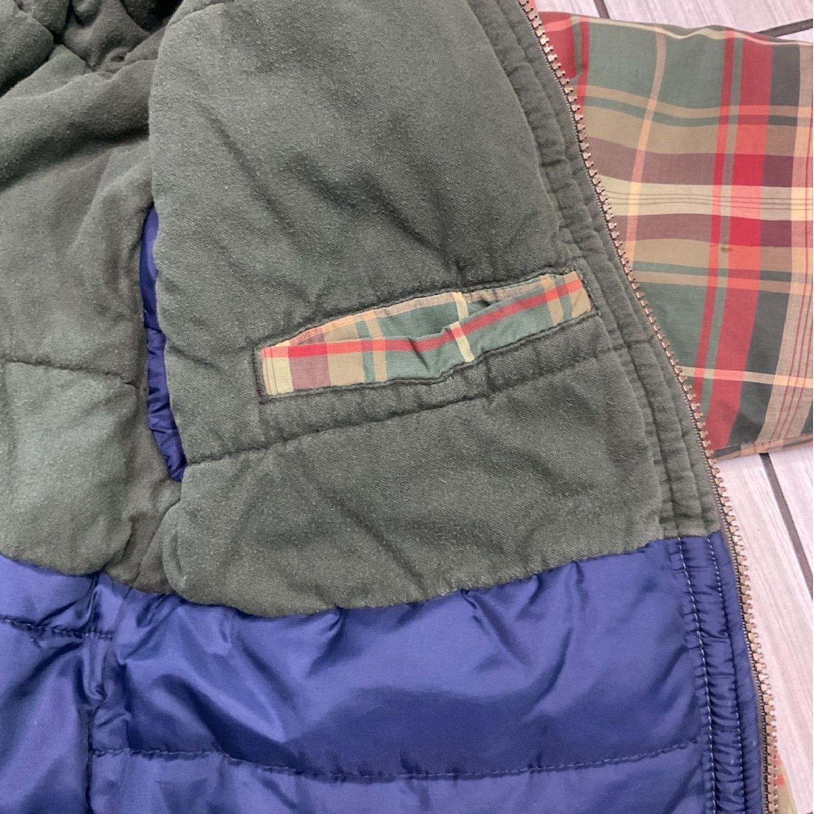Tommy Hilfiger Tommy Hilfiger Plaid Kids Small Jacket Size US S / EU 44-46 / 1 - 11 Thumbnail