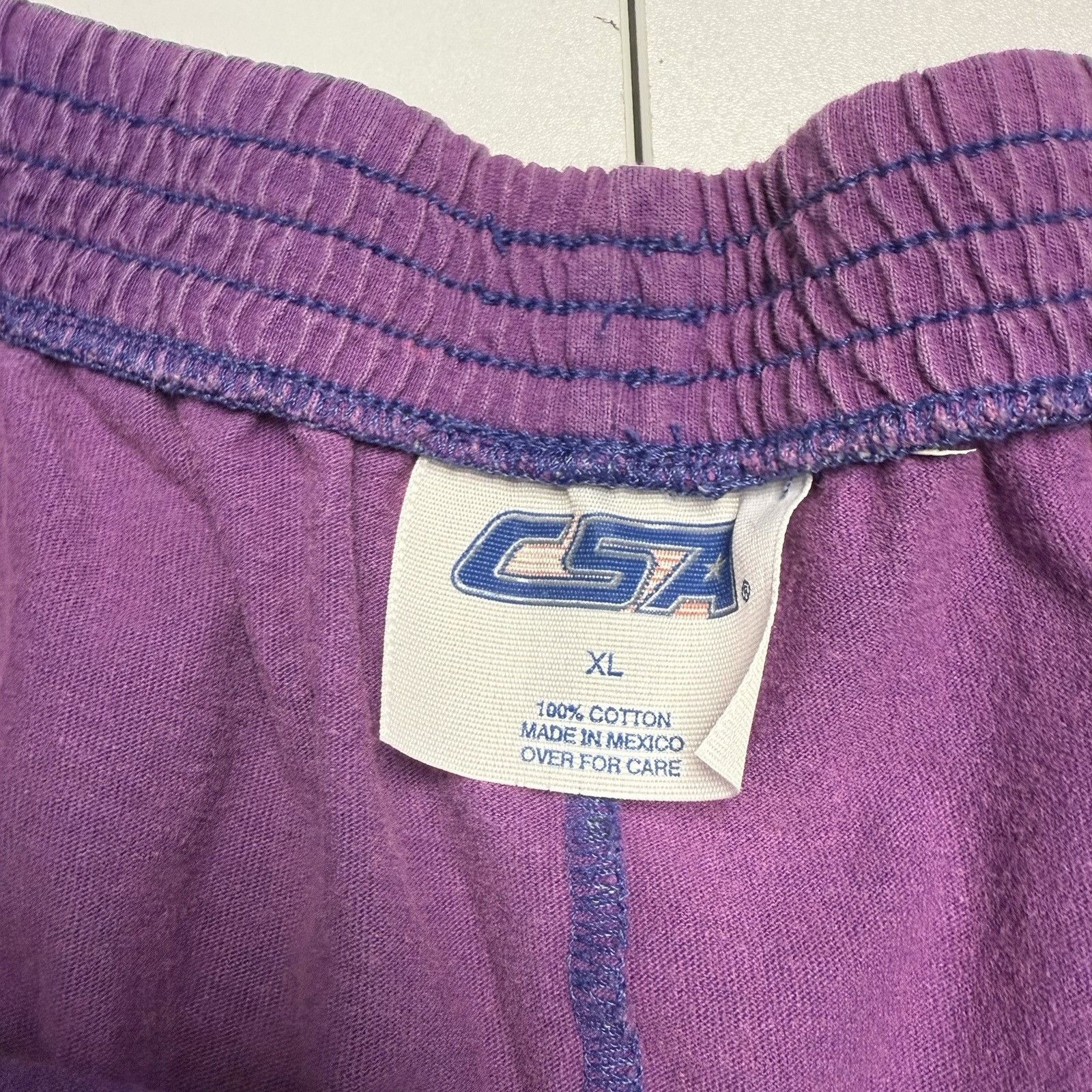 CSA Vintage Arizona Diamondbacks Shorts Mens XL Purple CSA 90s Size US 32 / EU 48 - 6 Thumbnail