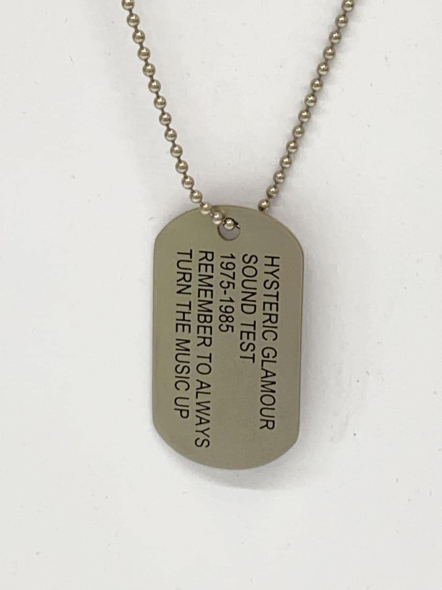 Hysteric Glamour Dog Tag Necklace Size ONE SIZE - 5 Thumbnail