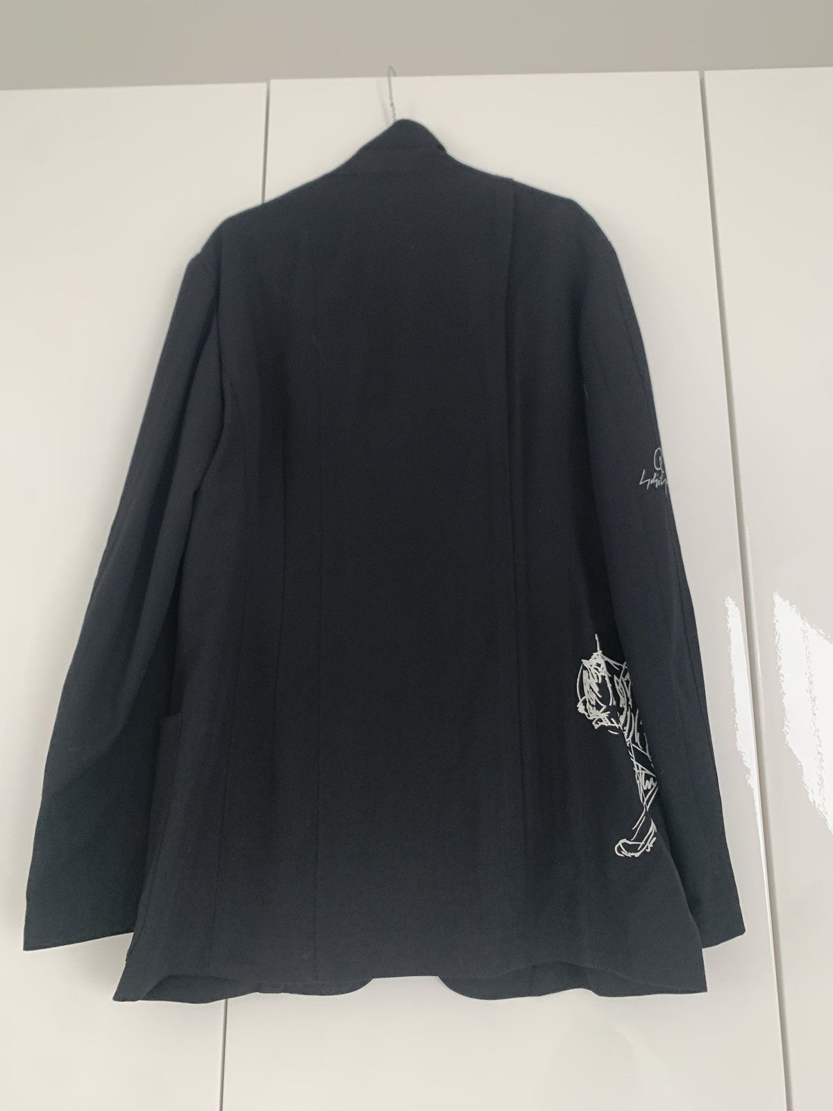 Yohji Yamamoto Printed jacket Size 40R - 6 Thumbnail