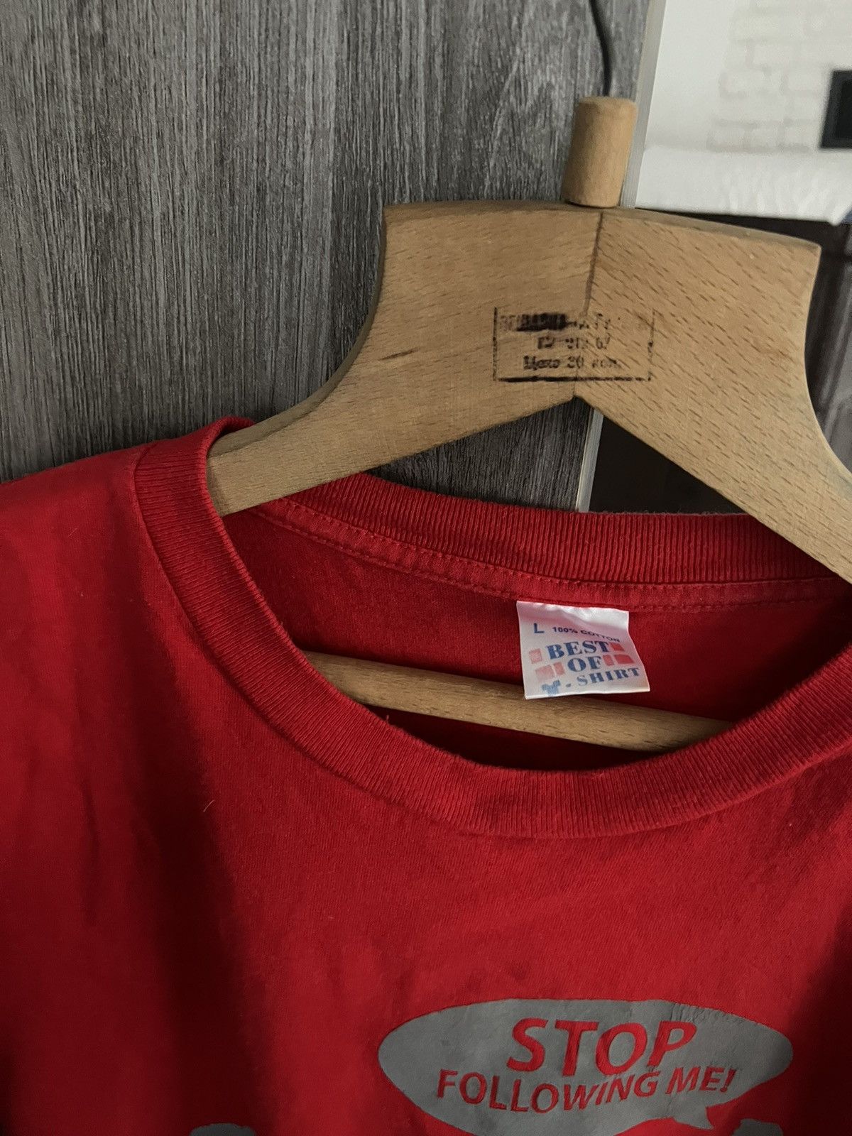Band Tees × Designer Stop following me shirt L Size US L / EU 52-54 / 3 - 3 Thumbnail