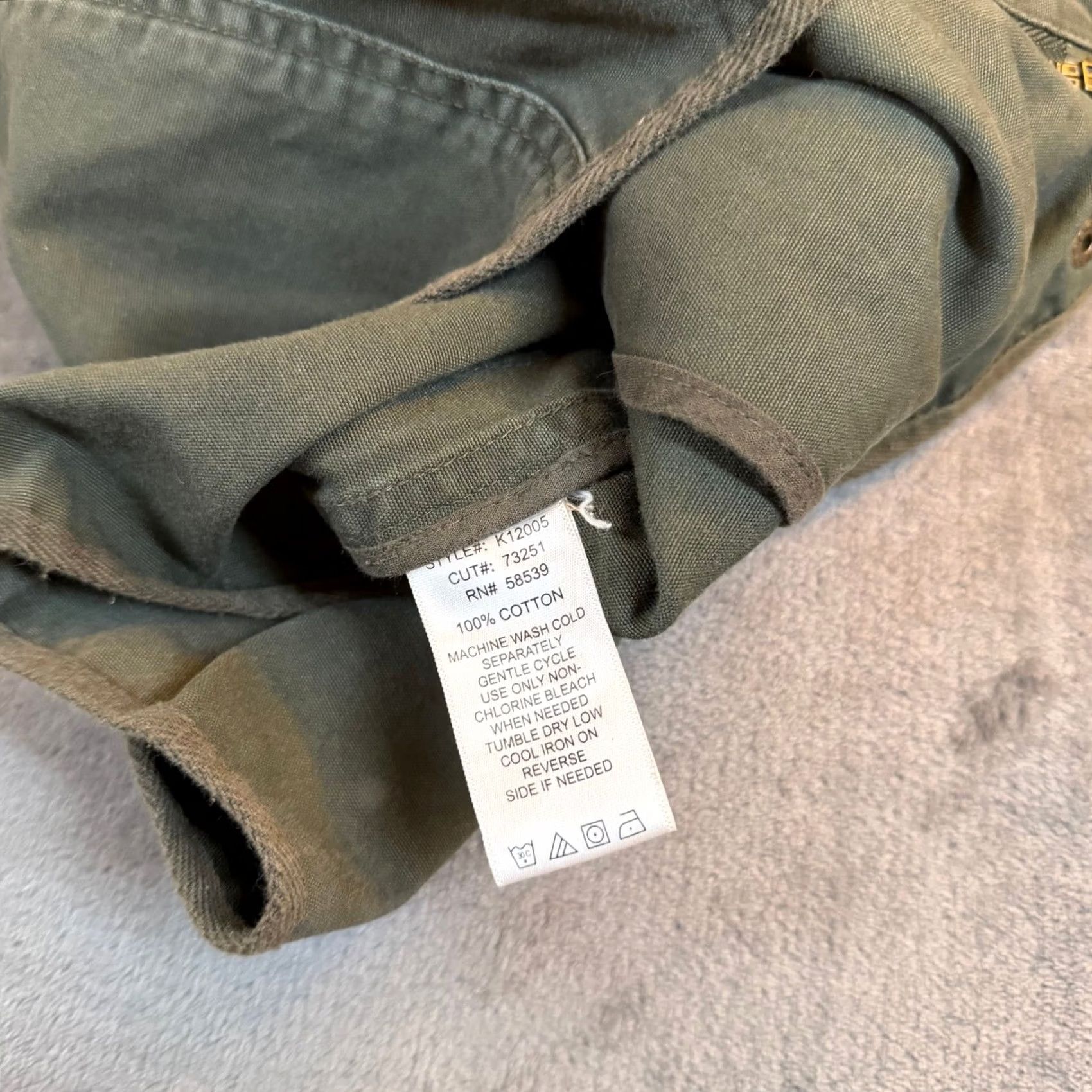 Vintage KUT from the Kloth Olive Green Utility Jacket Women's S Military Jacket Pockets Zip Button Front Size S / US 4 / IT 40 - 5 Thumbnail