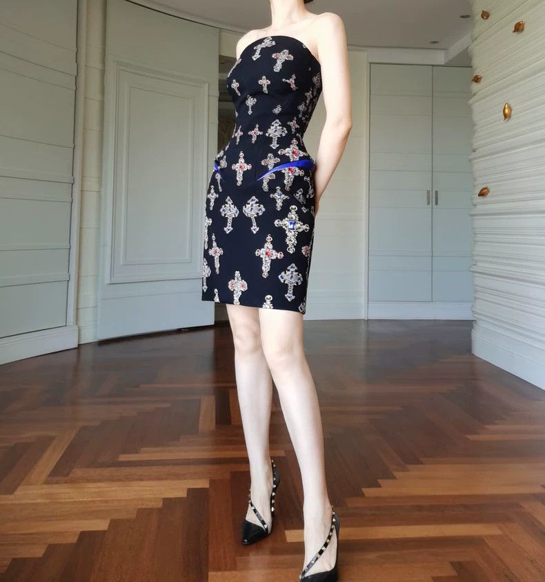 Versace Versace bandeau dress dress Size S / US 4 / IT 40 - 2 Thumbnail