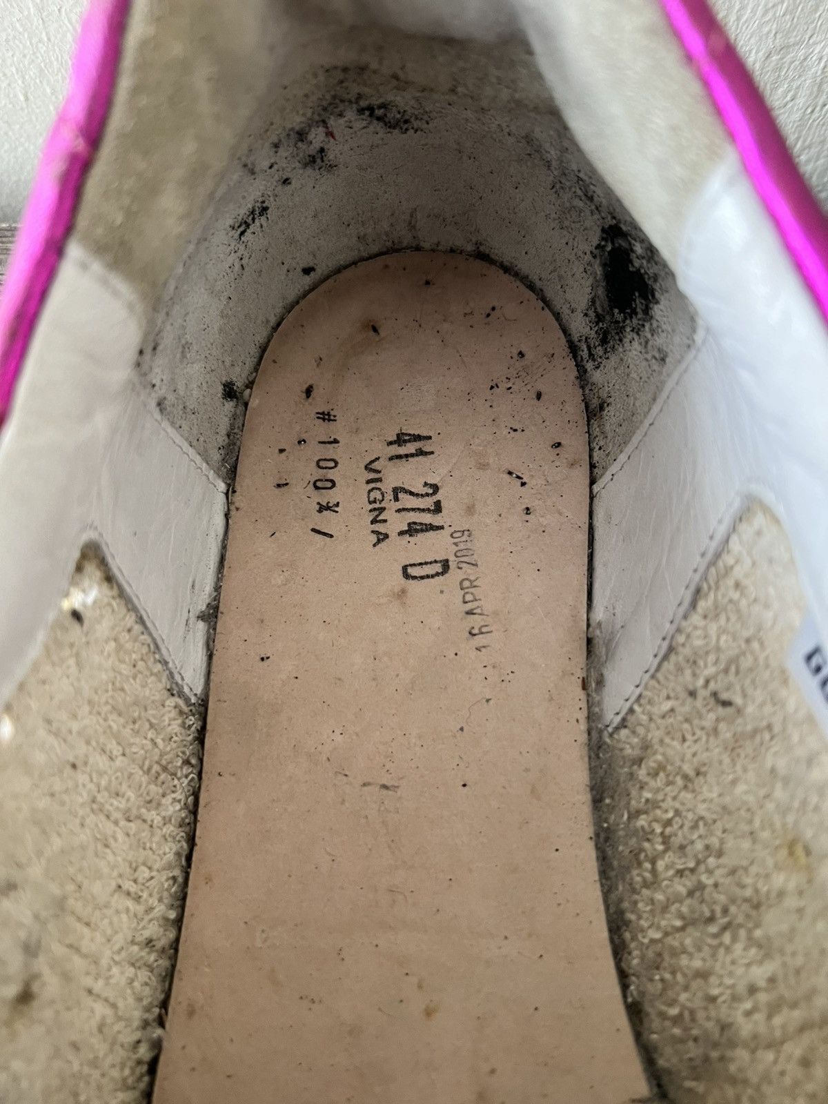 Golden Goose GOLDEN GOOSE SUPERSTAR LOW – PYTHON PRINT / PINK HEEL Size US 8 / EU 41 - 9 Thumbnail