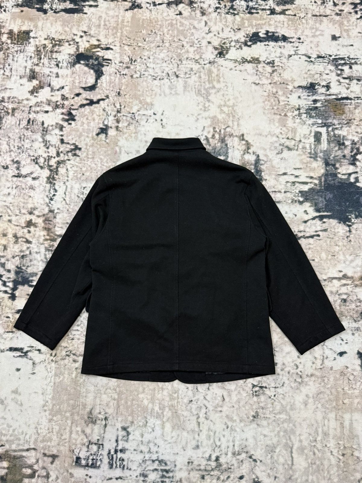 Japanese Brand Aburaysia mode pour homme wool button up jacket Size US M / EU 48-50 / 2 - 9 Thumbnail