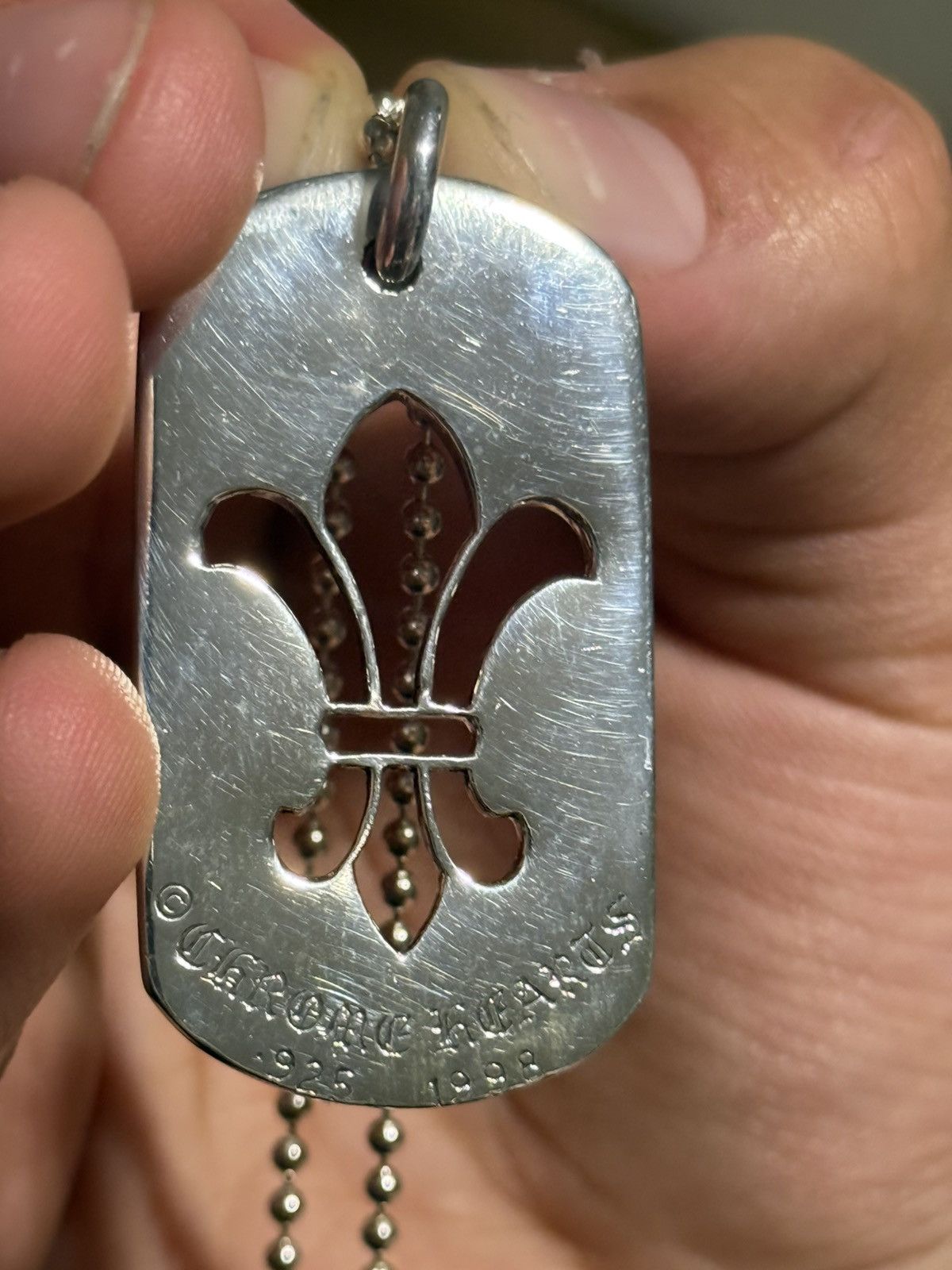 Chrome Hearts Chrome Hearts Fleur Dog Tag Size ONE SIZE - 5 Thumbnail