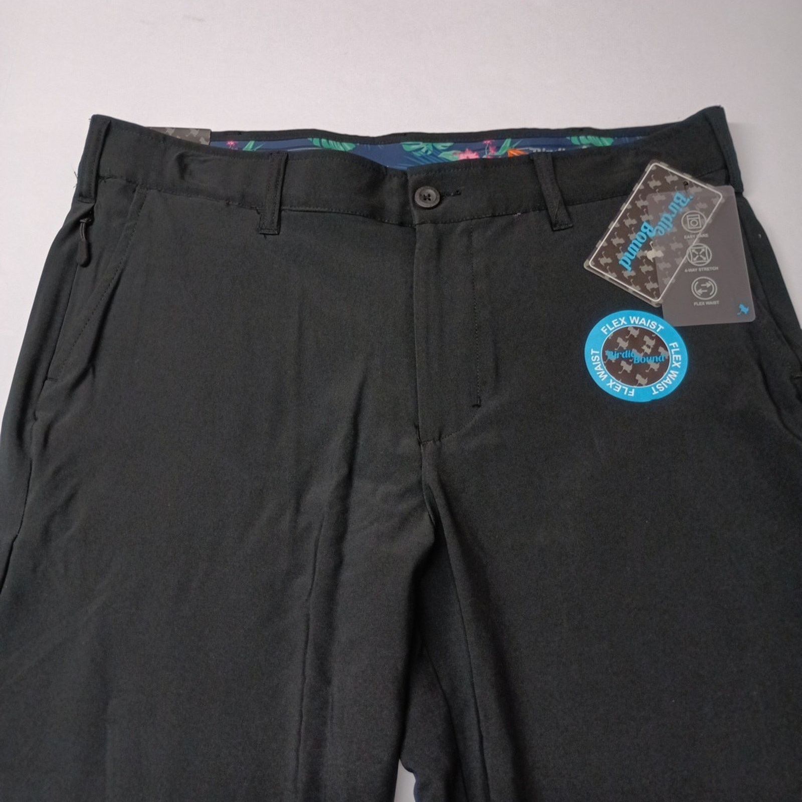 Other Birdie Bound Golf Pants Men's Size 34x30 Black Flex Straight Size US 34 / EU 50 - 4 Thumbnail