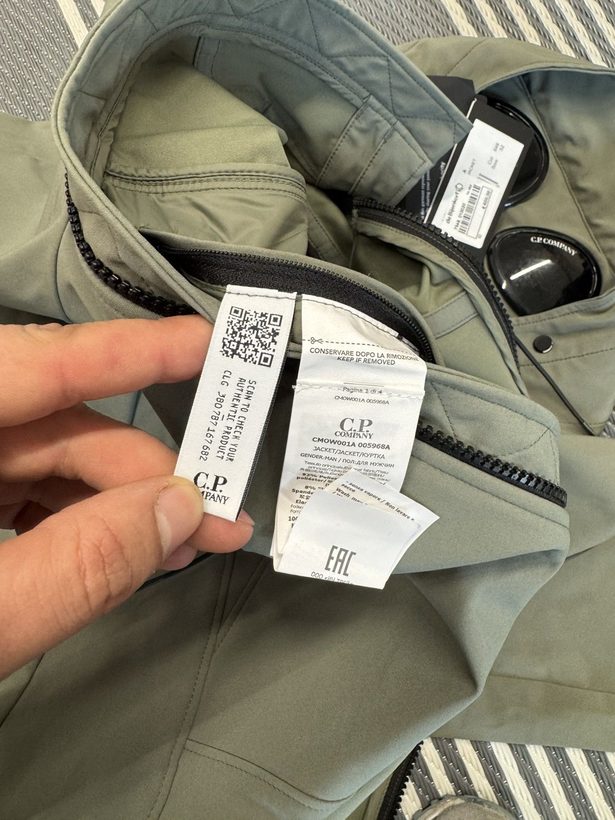 C.P. Company C.P. Company google jacket shell r Size US L / EU 52-54 / 3 - 8 Thumbnail