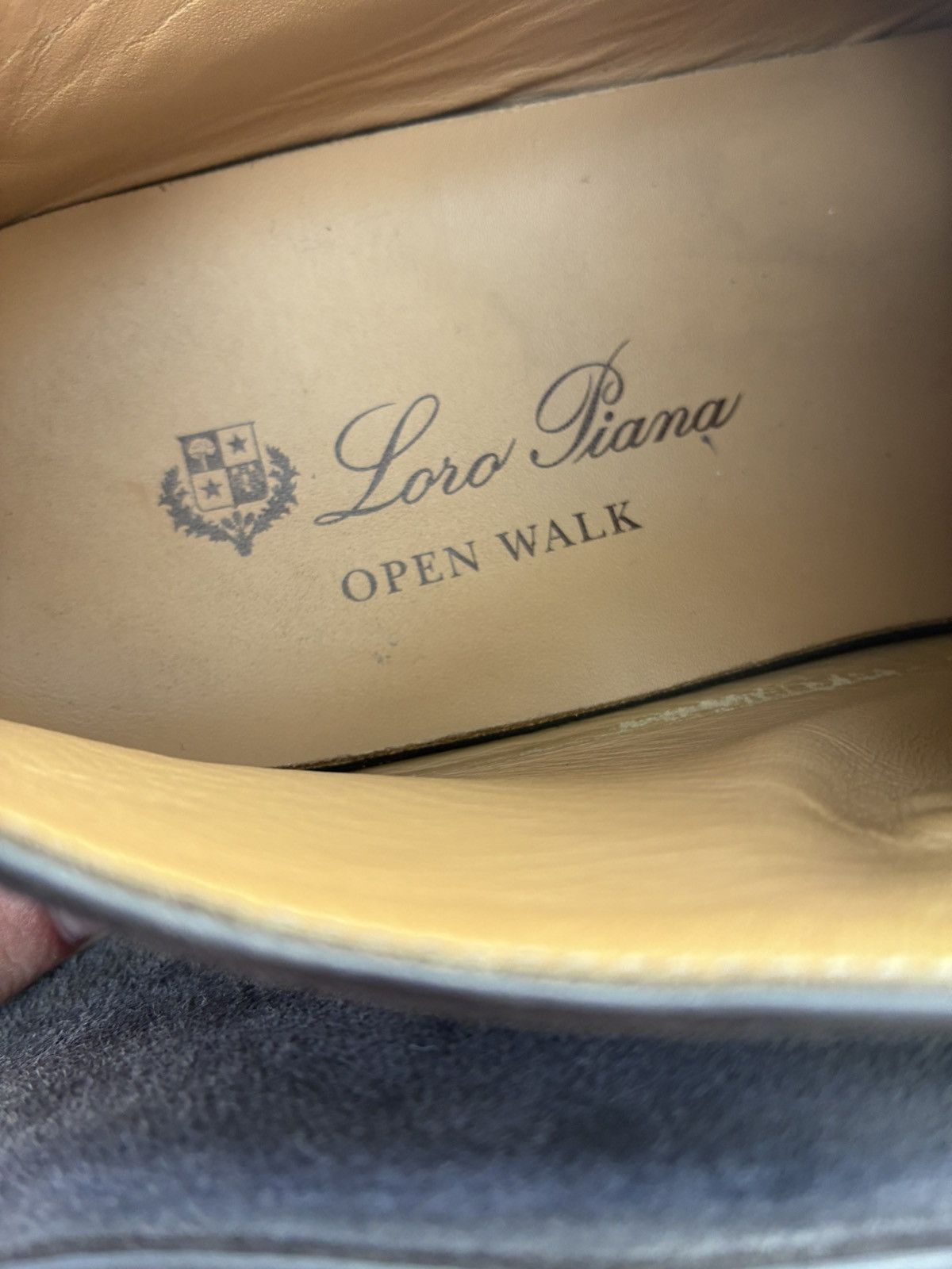 Loro Piana Loro piana grey suede open walk uk 6 eu 40 Size US 7 / EU 40 - 3 Thumbnail