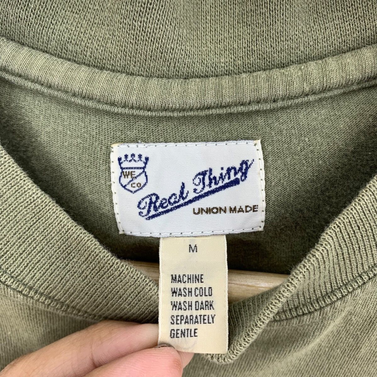 Vintage UNION MADE Real Thing Recycle Reduce Reuse Japanese Tshirt Size US M / EU 48-50 / 2 - 5 Thumbnail
