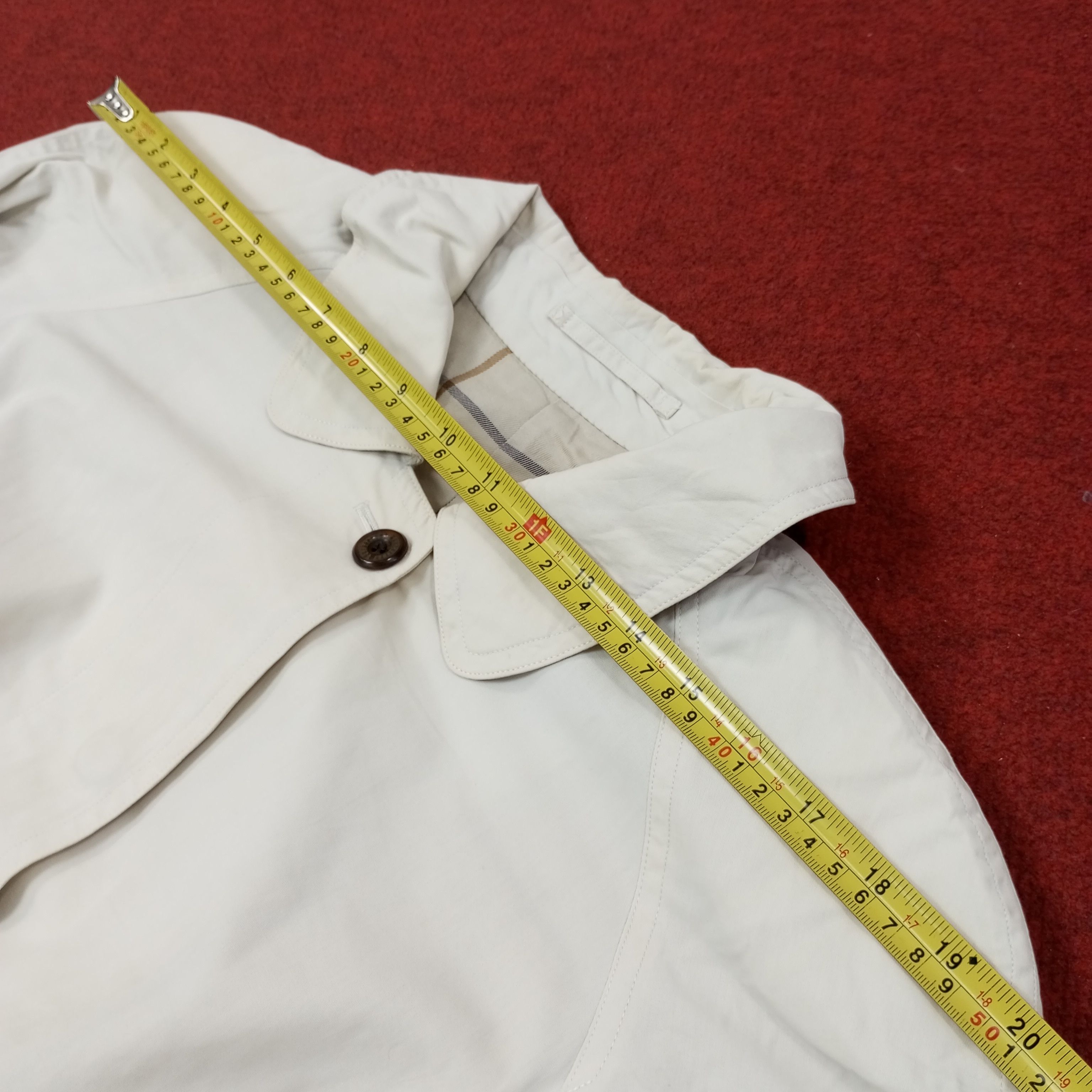 Burberry Burberrys Fashion Brand Custom Art Trench Jacket c246n4 Size L / US 10 / IT 46 - 13 Thumbnail