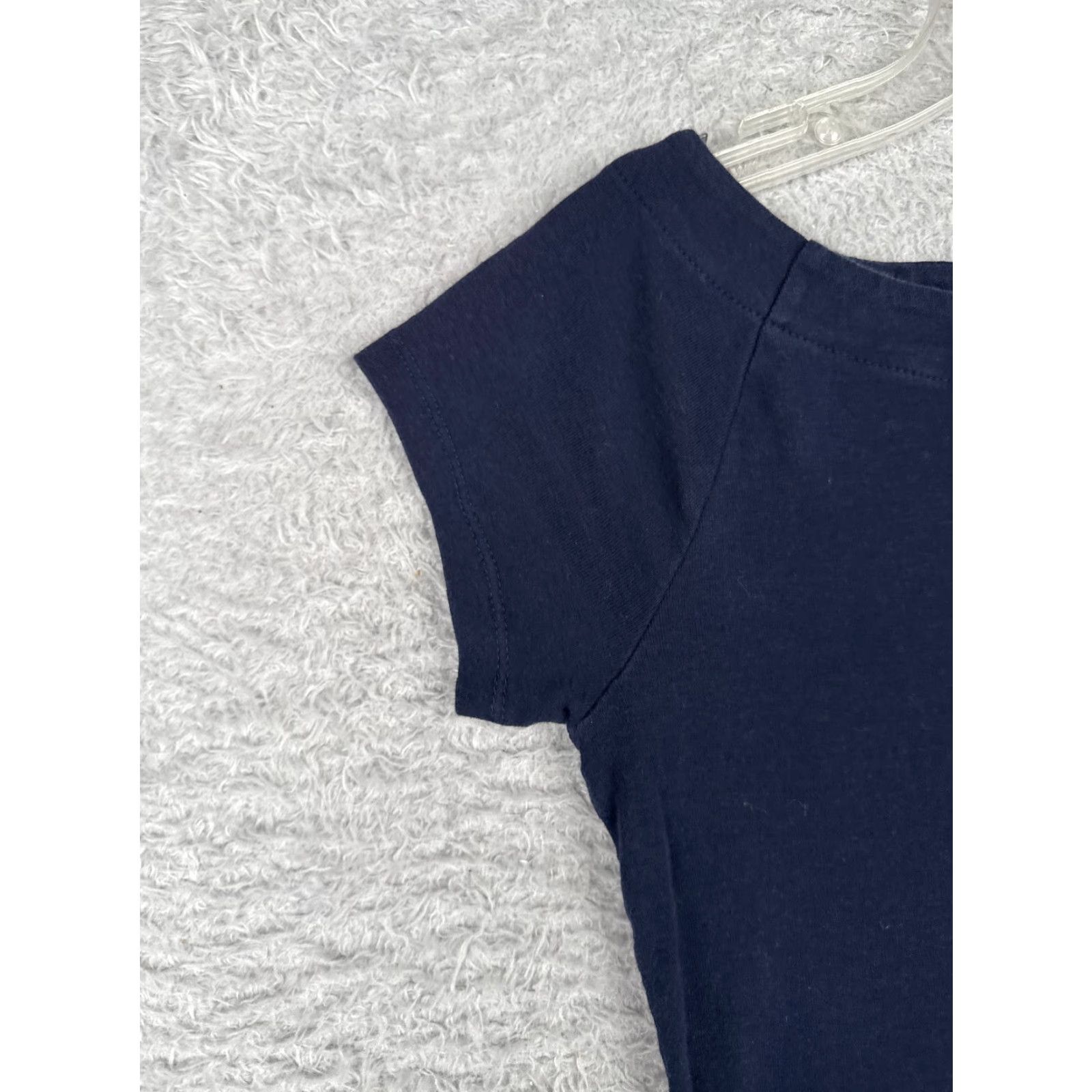 Ralph Lauren Lauren Ralph Lauren Shirt Juniors Medium Blue Cotton Short Sleeve Round Nec READ Size M / US 6-8 / IT 42-44 - 3 Thumbnail