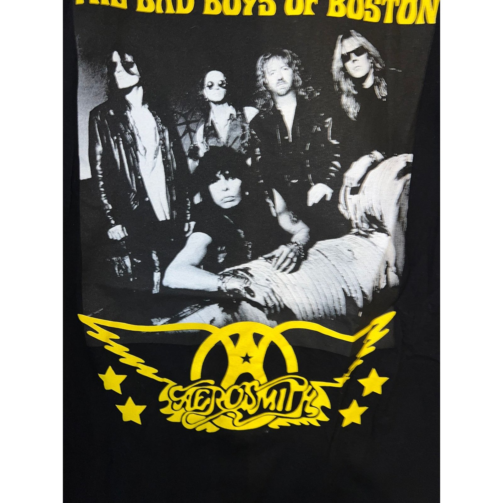 Aerosmith Aerosmith The Bad Boys Of Boston Shirt Black Band Tee M Top Size M / US 6-8 / IT 42-44 - 8 Thumbnail