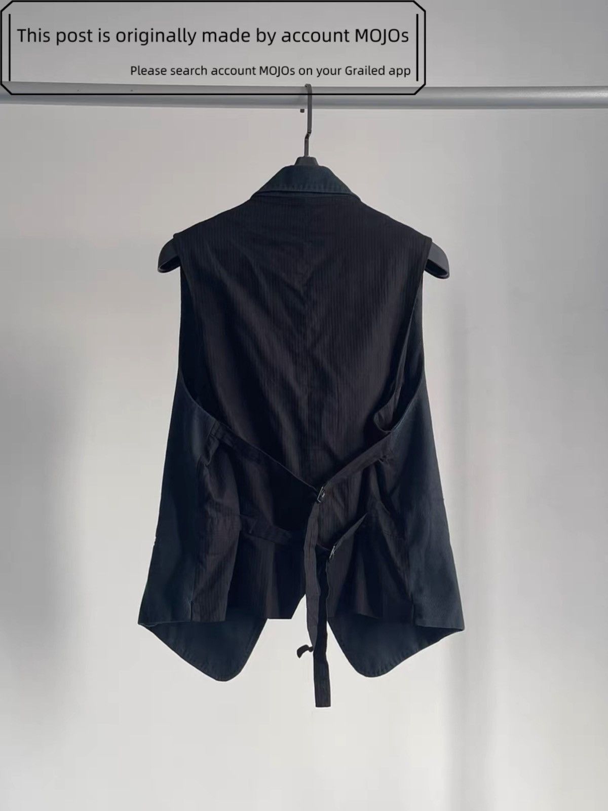 Ann Demeulemeester Sz XXS Ann Demeulemeester Triple Breasted Vest mojos33833 Size US XXS / EU 40 - 2 Thumbnail