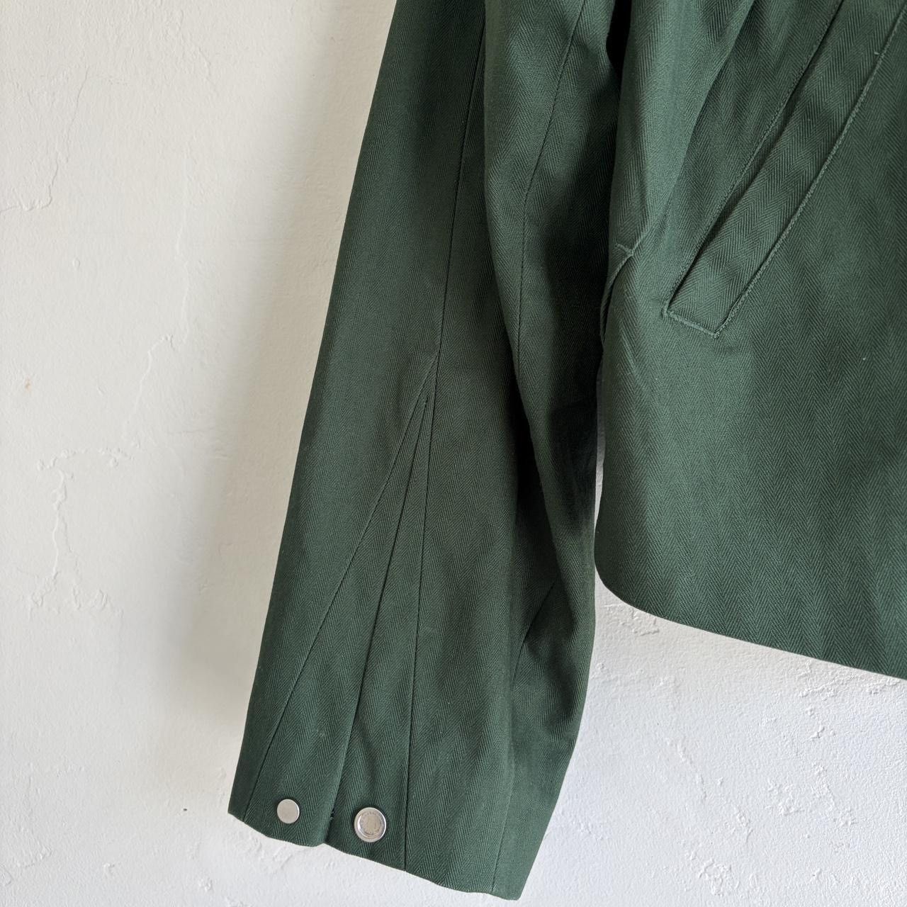 CMMAWEAR Cmmawear Green Crescent Moon Cropped Workwear Jacket Size US L / EU 52-54 / 3 - 5 Thumbnail