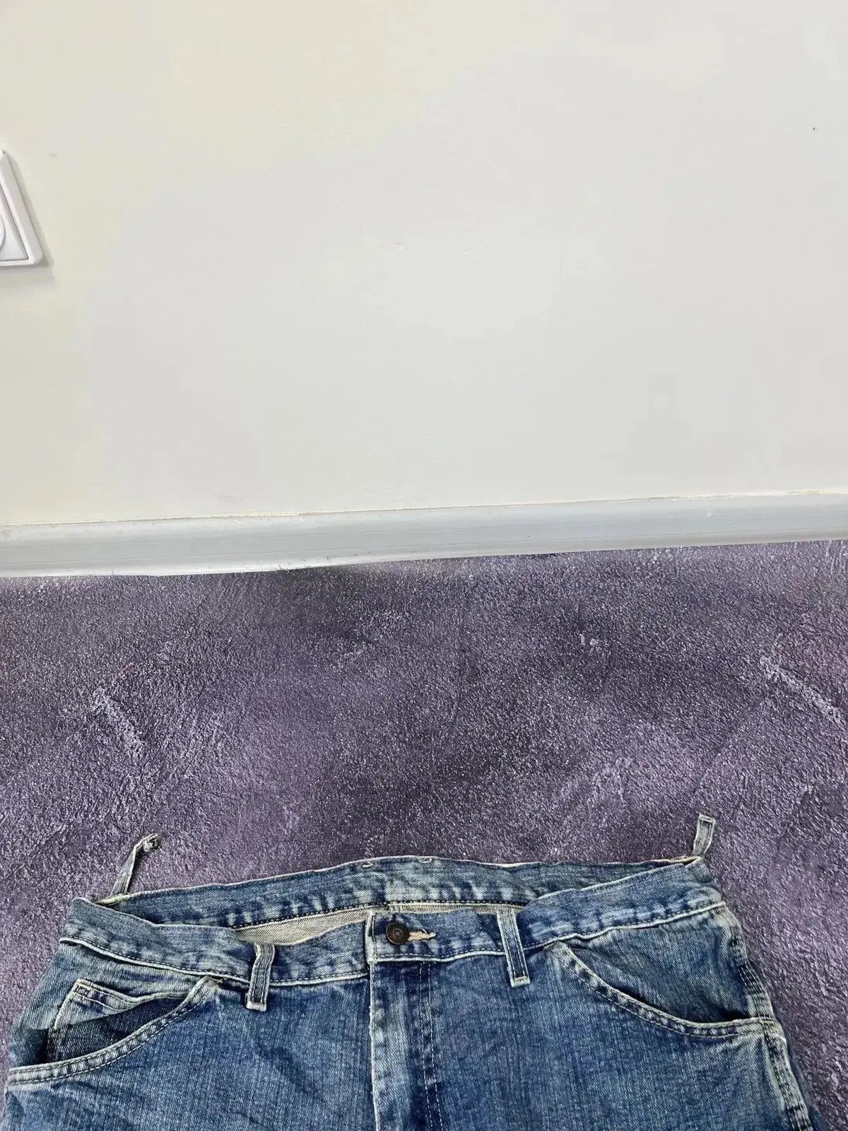 Dickies × Vintage Vintage Dickies Y2K Work Blue Denim Hype Baggy Jeans Size US 36 / EU 52 - 9 Thumbnail