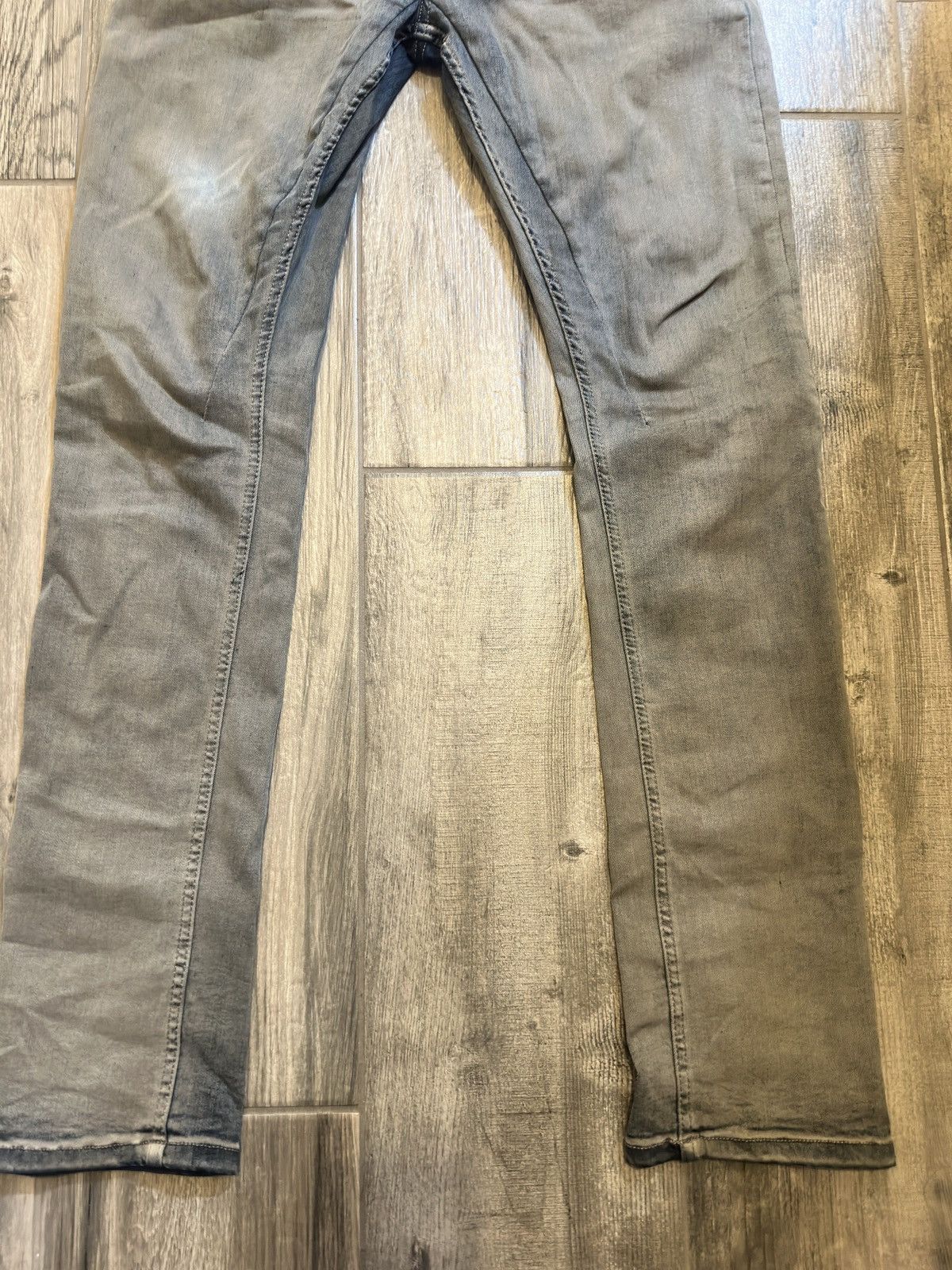 Rick Owens Rick Owens Detroit Cut Hustler Blue Denim Size US 32 / EU 48 - 3 Thumbnail