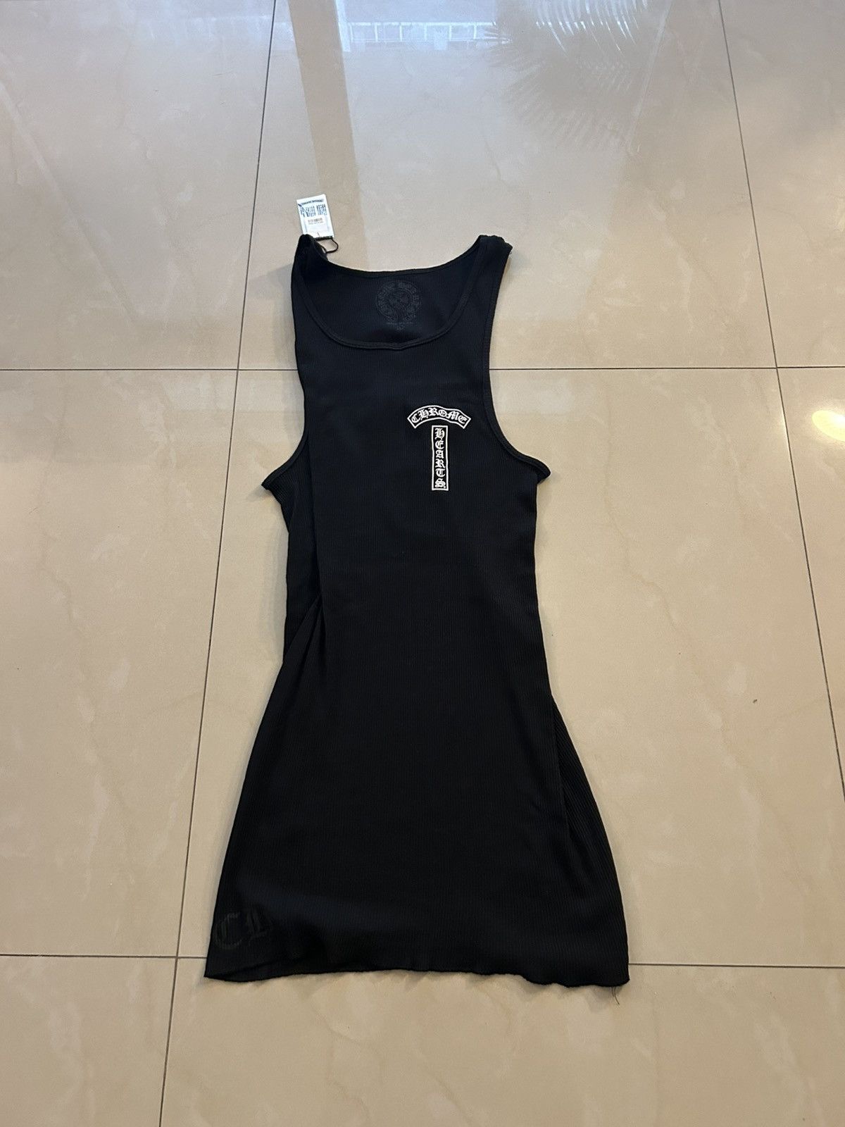 Chrome Hearts NEW Chrome Hearts Hairy Cross Tank Top - Size
