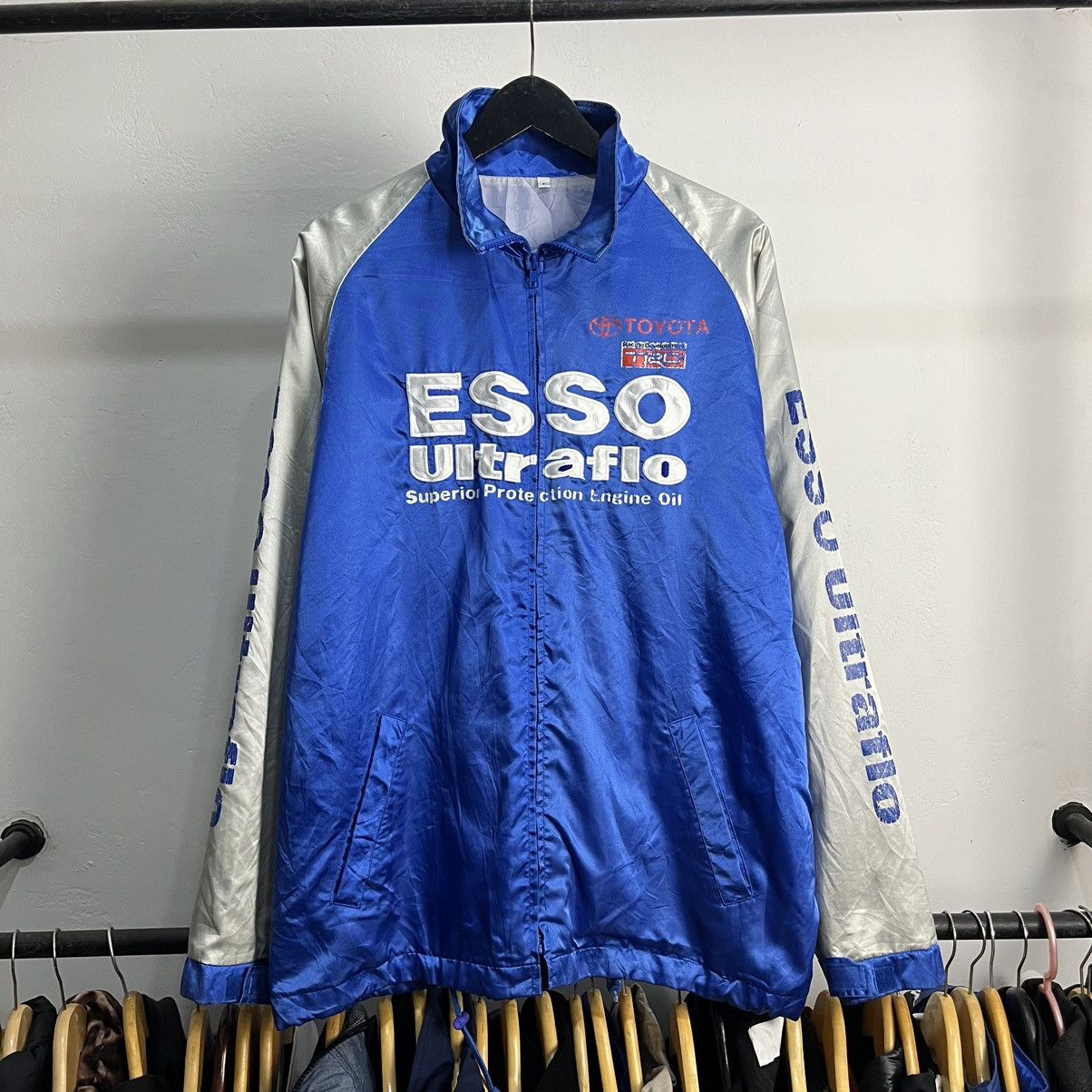Vintage Esso Moto Racing Vintage Jacket Size US L / EU 52-54 / 3 - 1 Thumbnail