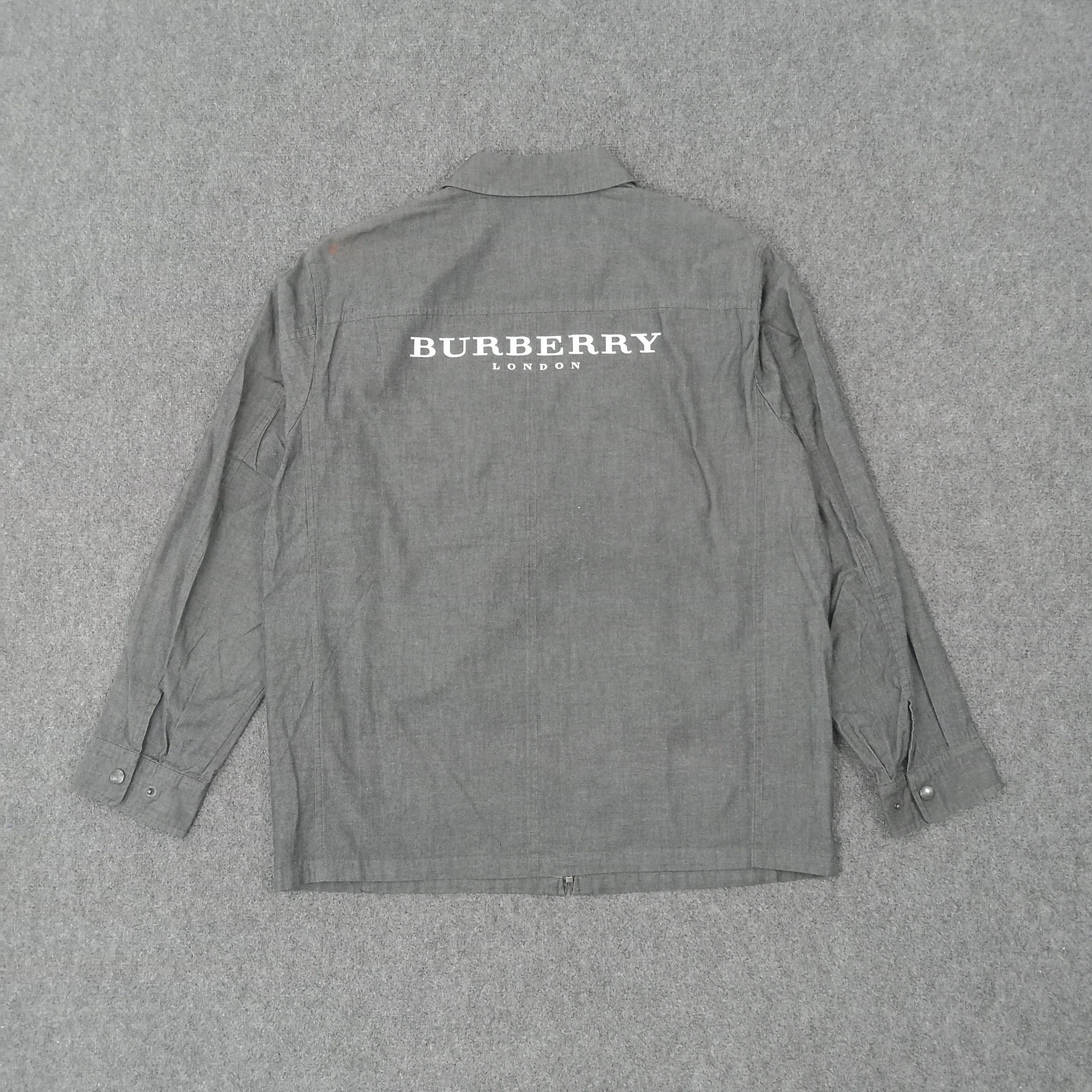 Burberry × Vintage Burberry London Italian Brand Jacket C222N17 Size US L / EU 52-54 / 3 - 1 Thumbnail