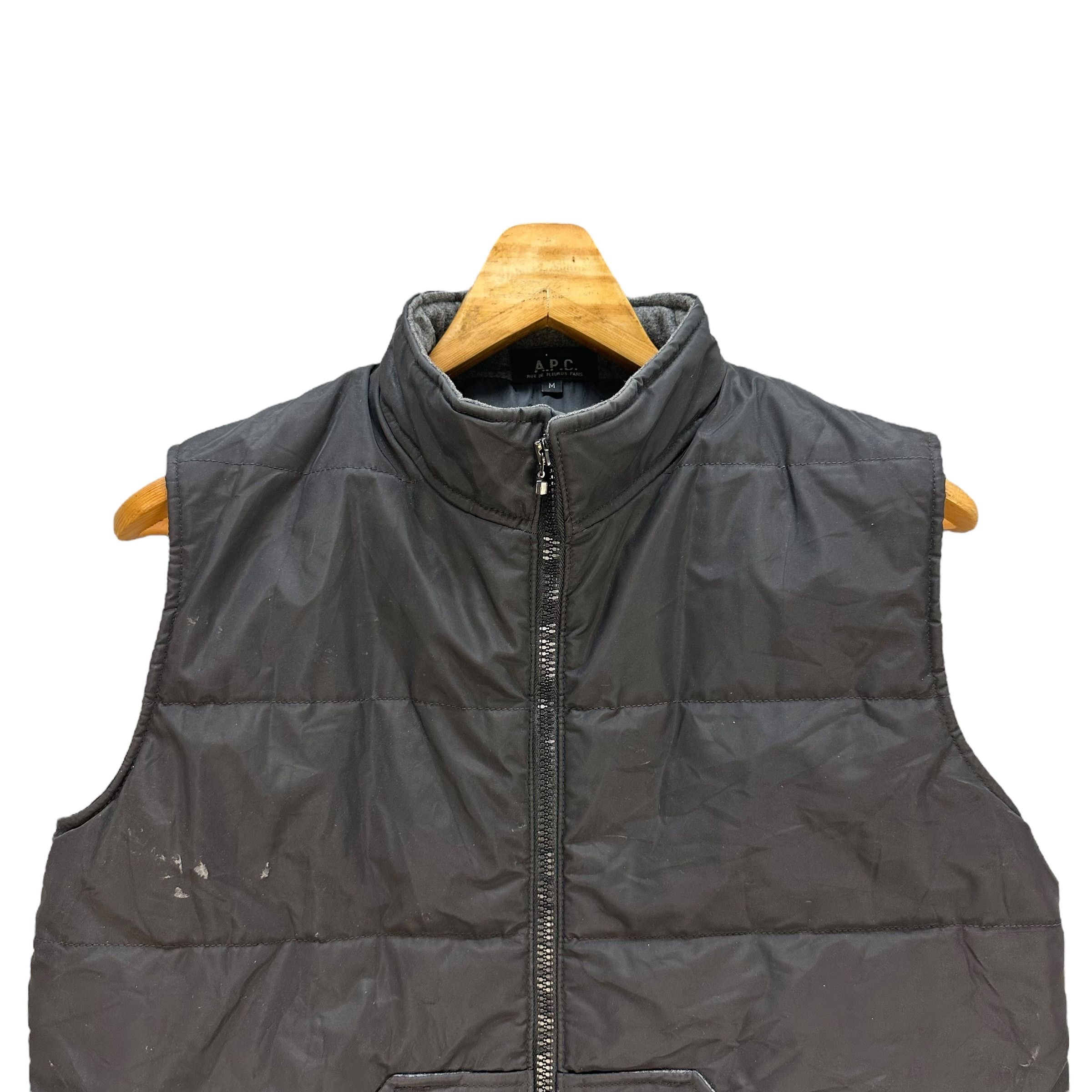 A.P.C. A.P.C Made in France Hiver 1998 Crop Puffer Vest #A59-1363 Size US M / EU 48-50 / 2 - 2 Thumbnail