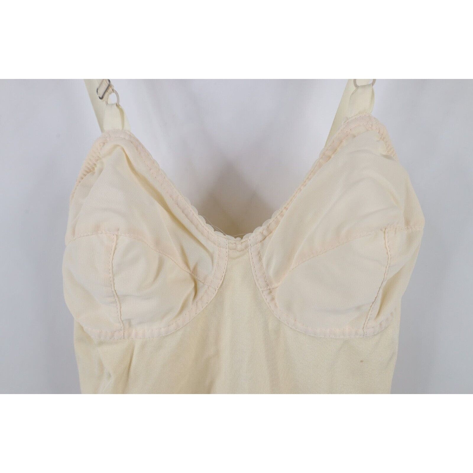 Vintage Vintage 60s 70s Distressed Snap Crotch Bodysuit Size M / US 6-8 / IT 42-44 - 4 Thumbnail