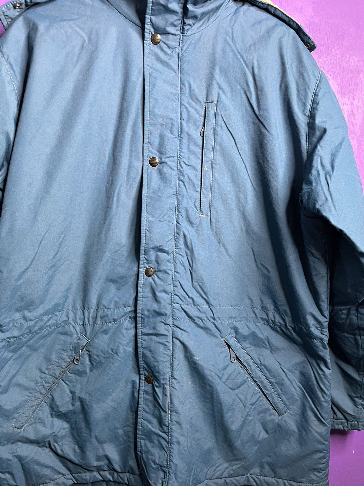 L.L. Bean × Vintage Vintage 80s/90s LL Bean hooded puffer jacket Size US XL / EU 56 / 4 - 3 Thumbnail