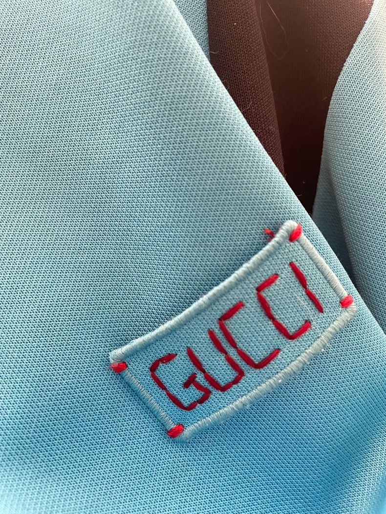 Gucci Gucci Tiger head embroidery contrasting color sports jacket Size US M / EU 48-50 / 2 - 5 Thumbnail