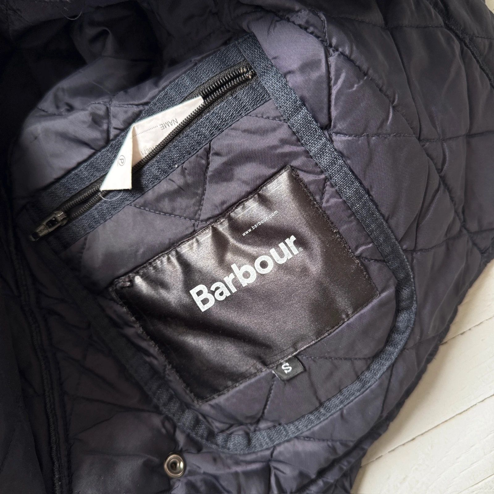 Barbour Barbour Traditional Quilted Liddesdale Jacket Corduroy Neck Size US S / EU 44-46 / 1 - 8 Thumbnail