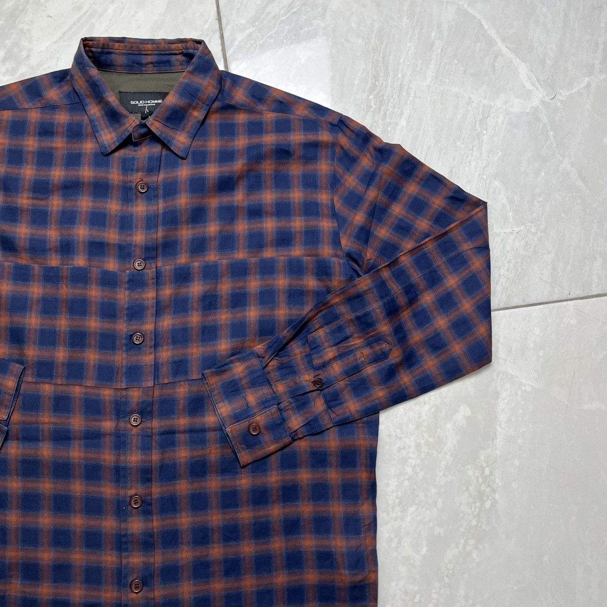 Solid Homme wooyoungmi solid homme long sleeve button ups shirt Size US M / EU 48-50 / 2 - 4 Thumbnail