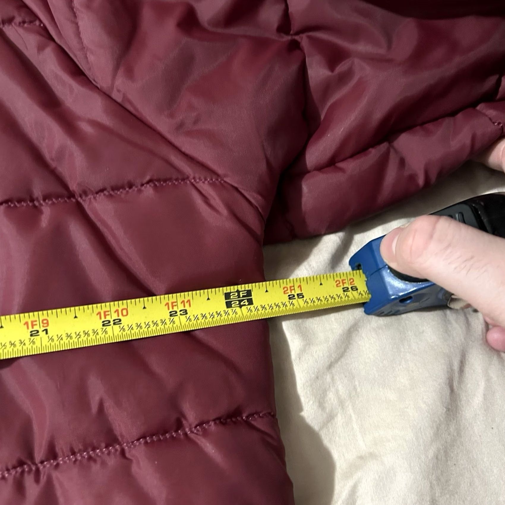 Vintage VINTAGE Goodyear Puffer Jacket Mens L Red 80s Size Large Size US L / EU 52-54 / 3 - 4 Thumbnail