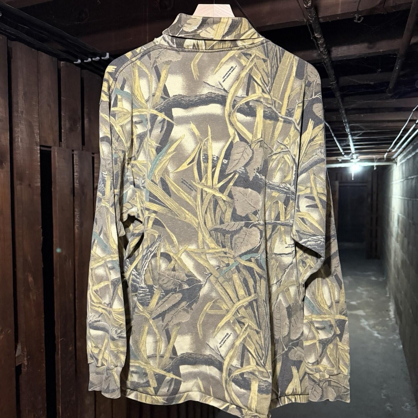 Smart Range London Vintage Advantage Wetlands Camo Shirt USA 2XL Long Sleeve Size US XXL / EU 58 / 5 - 2 Thumbnail