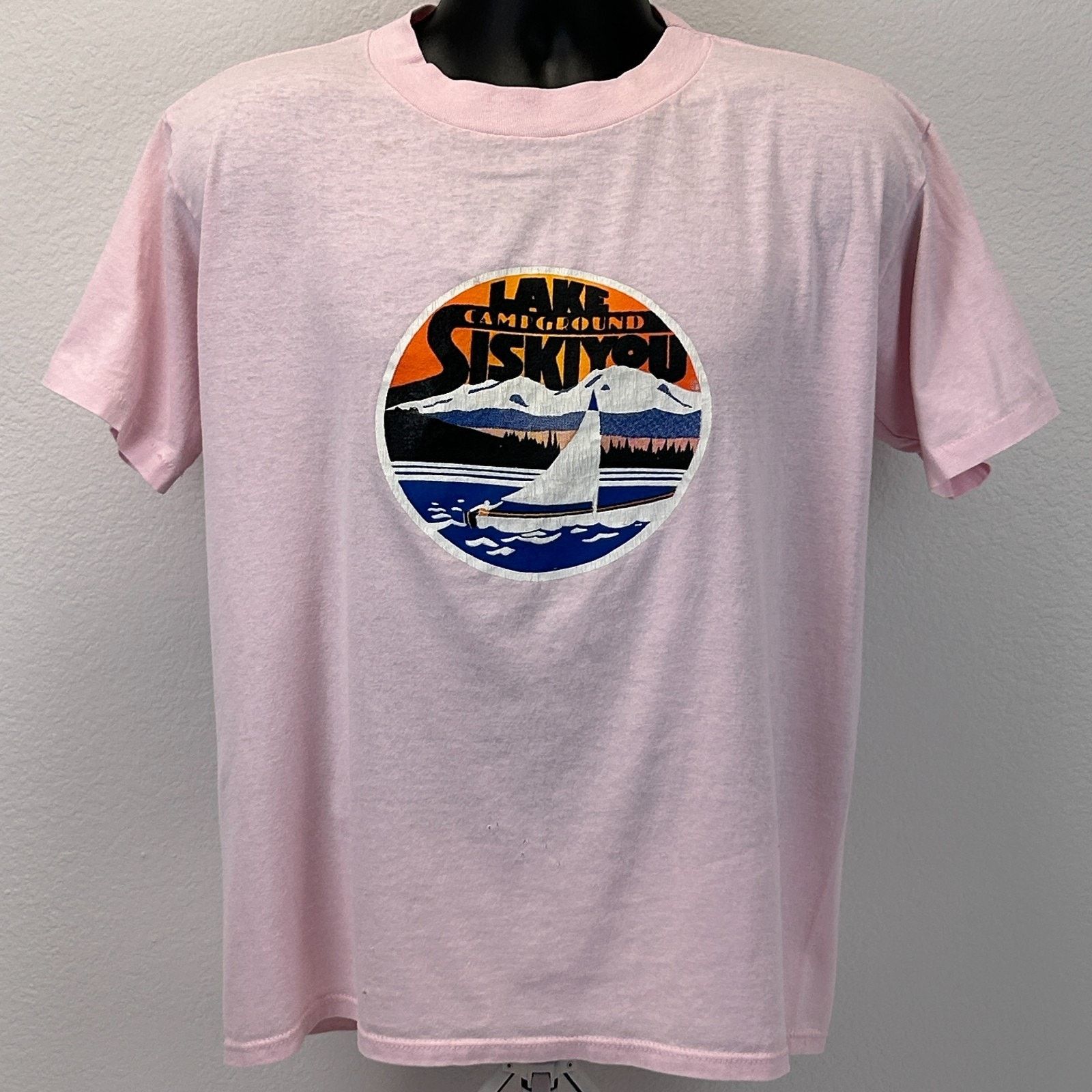 Vintage Vintage 90s Lake Siskiyou Campground T Shirt L Large Size US L / EU 52-54 / 3 - 2 Thumbnail