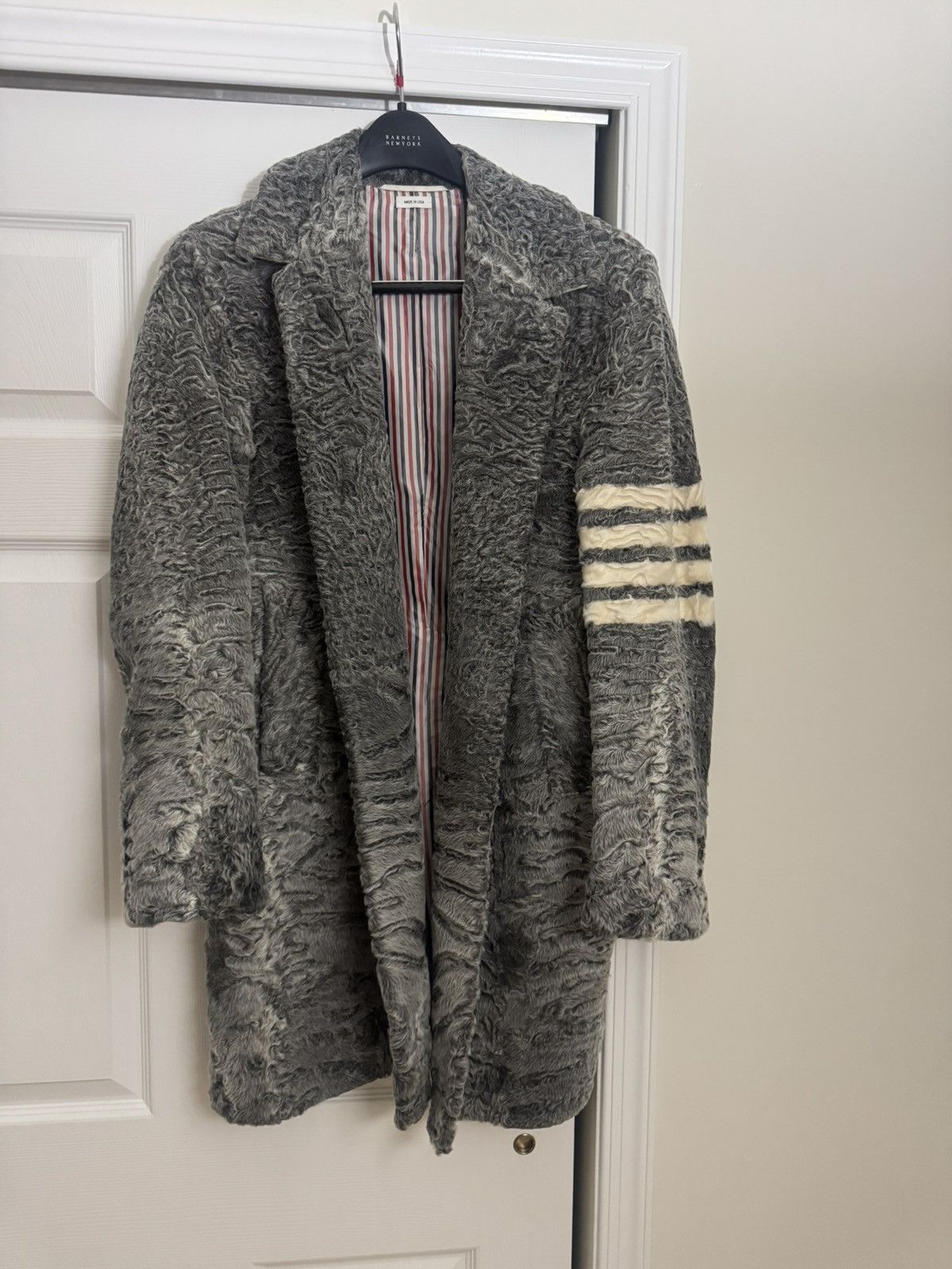 Thom Browne Karakul Fur Astrakhan Thom Browne Coat Size US M / EU 48-50 / 2 - 1 Thumbnail