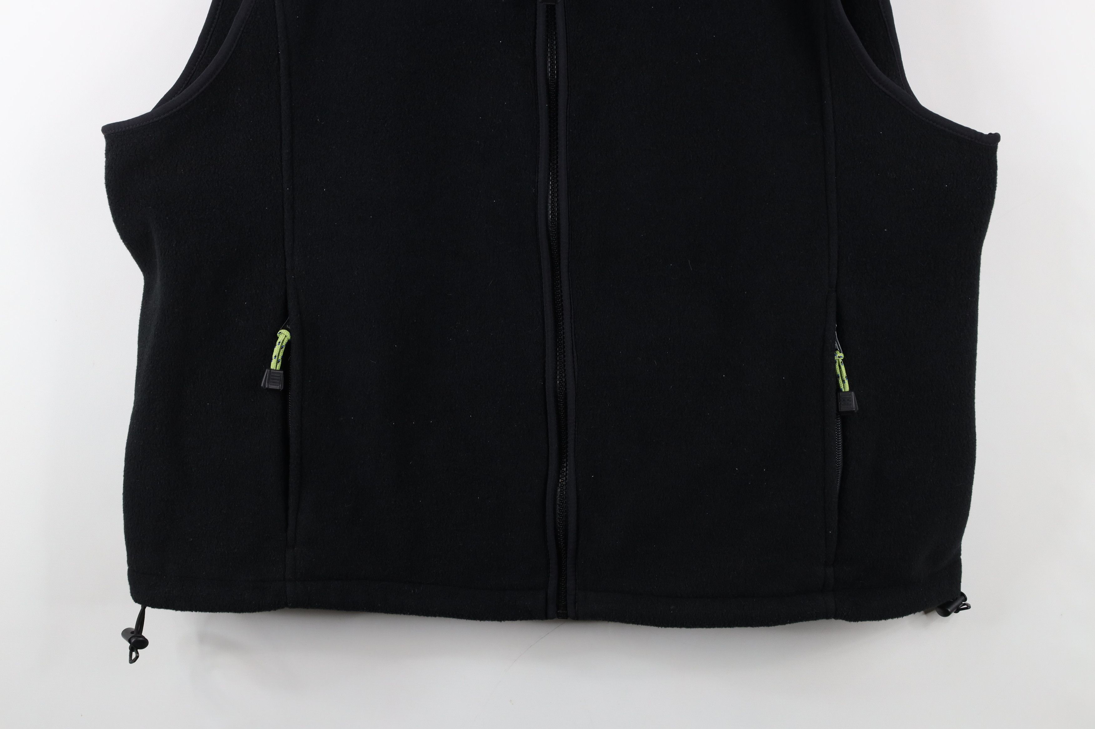 Eddie Bauer × Vintage Vintage 90s Eddie Bauer EbTek Fleece Vest Jacket Black USA Size US XL / EU 56 / 4 - 3 Thumbnail