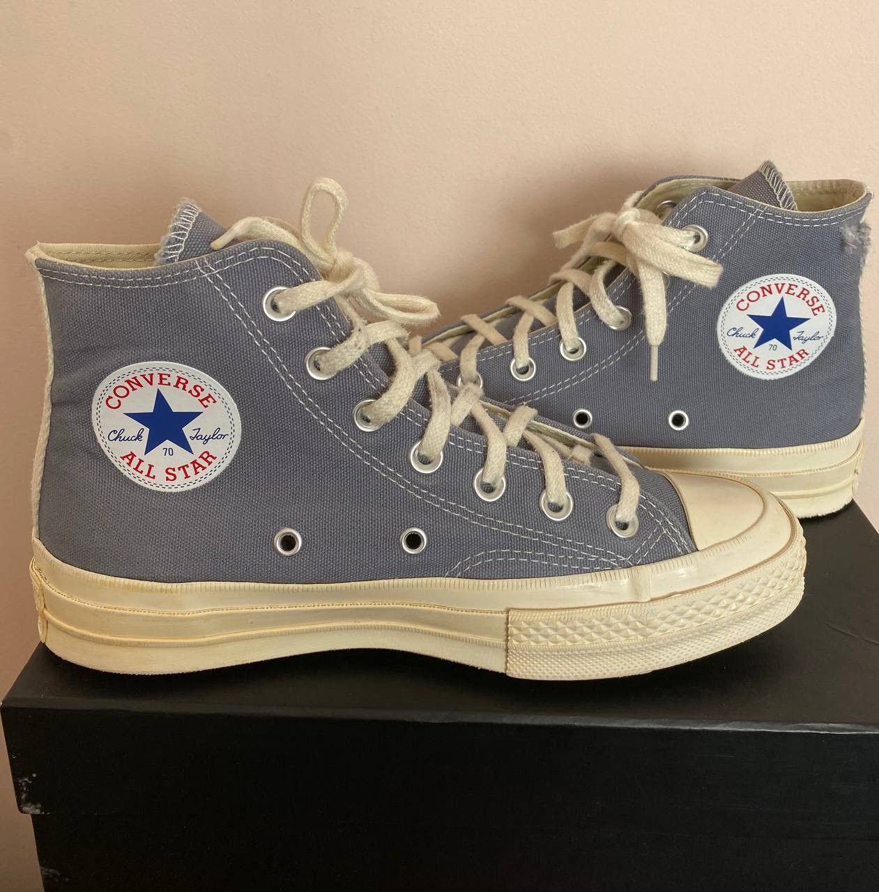 Comme des Garcons PLAY × Converse Comme des Garçons X Converse High-TOP Size US 5 / EU 37 - 6 Thumbnail