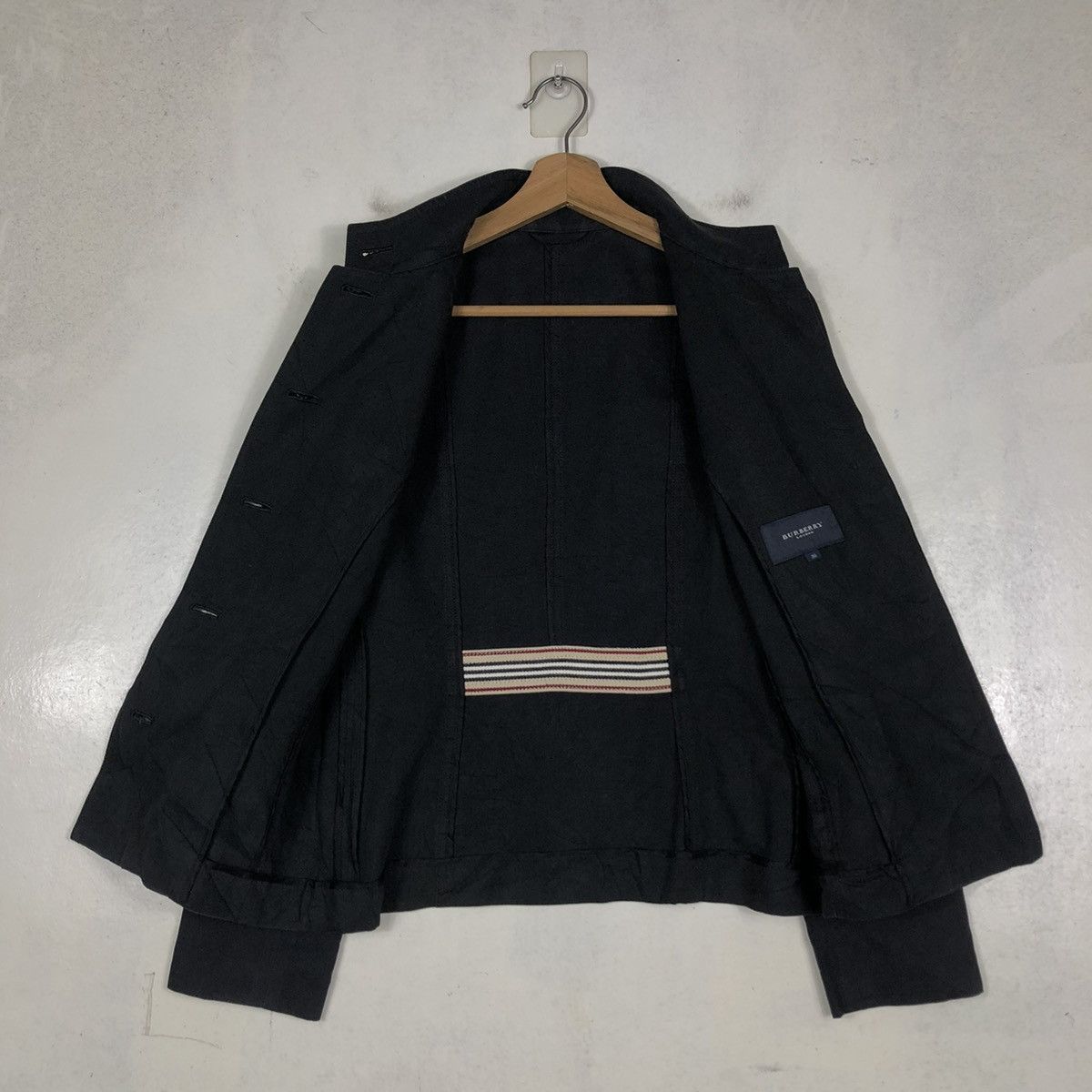 Burberry 📌CROPPED BUTTON JACKET BURBERRY LONDON Size M / US 6-8 / IT 42-44 - 14 Thumbnail