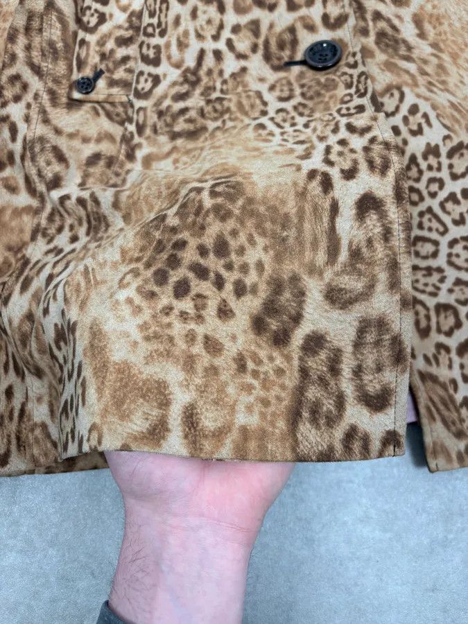 Hysteric Glamour 2000s Hysteric Glamour Long Leopard Effect Jacket Size S / US 4 / IT 40 - 9 Thumbnail