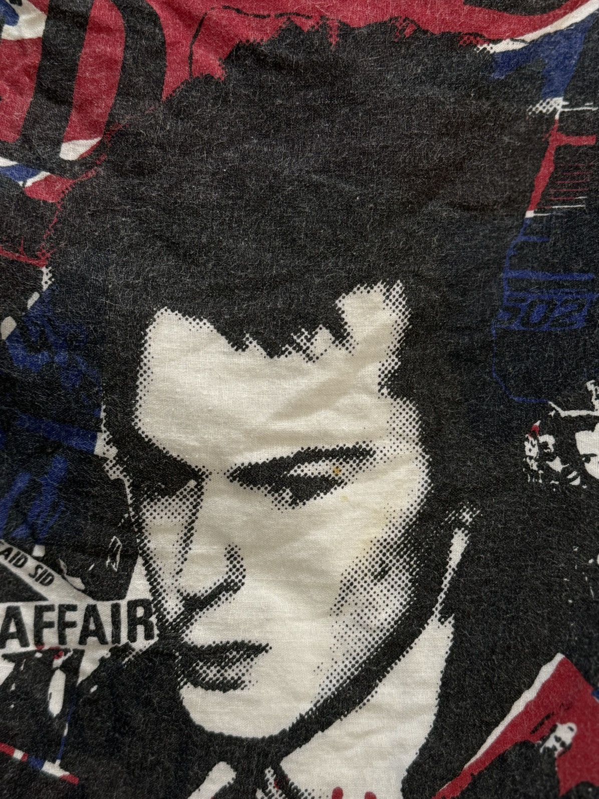 Band Tees Thrashed Sid Vicious Seditionaries Muslin Punk Japan Tee Size US S / EU 44-46 / 1 - 7 Thumbnail