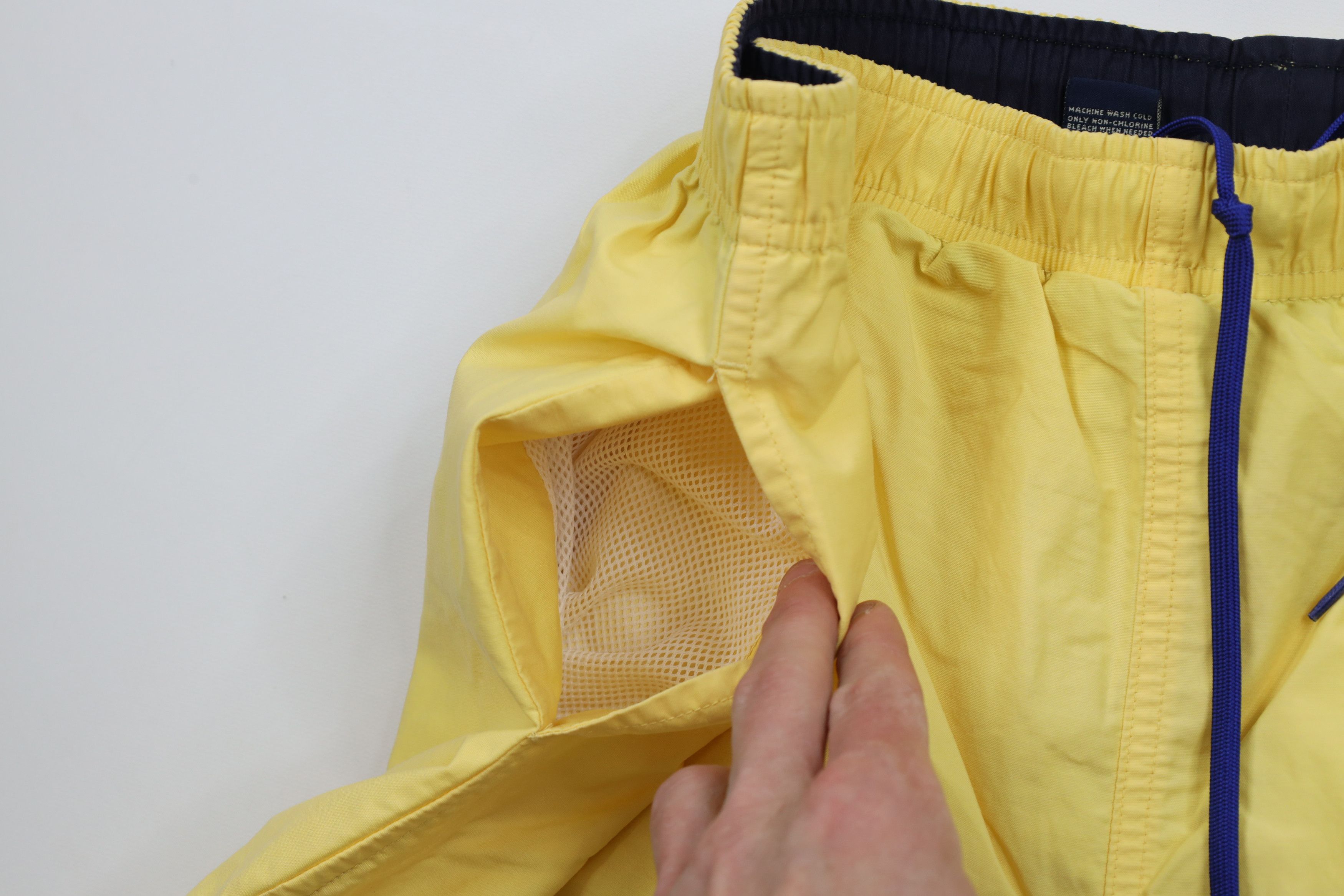 Ralph Lauren × Vintage Vintage 90s Polo Sport Ralph Lauren Lined Shorts Swim Trunks Size US 36 / EU 52 - 6 Thumbnail