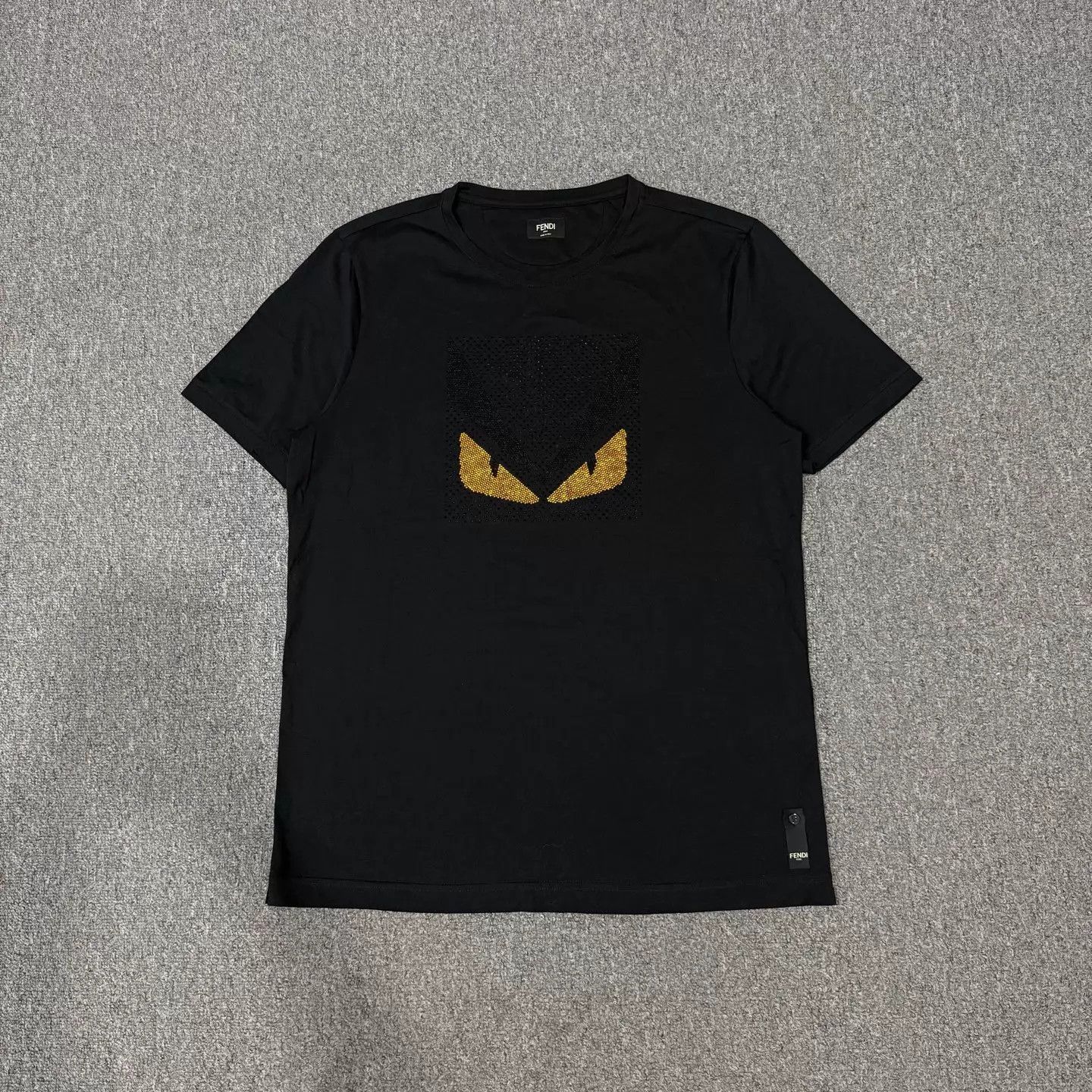 Fendi Fendi Little Devil Black Short Sleeve 52 99 New Size US L / EU 52-54 / 3 - 1 Thumbnail