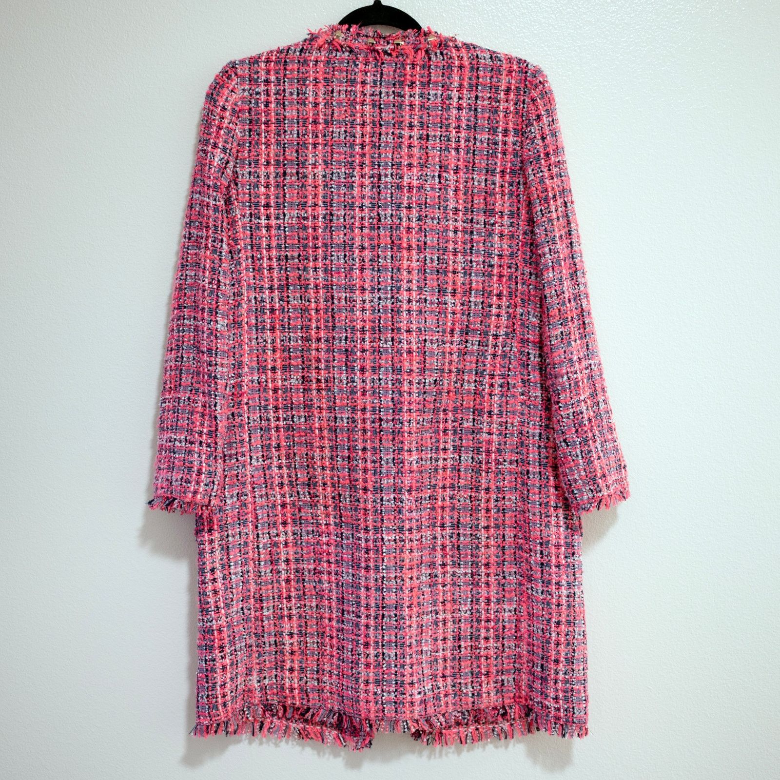 Kate Spade Kate Spade Multi Tweed Coat Size S / US 4 / IT 40 - 4 Thumbnail