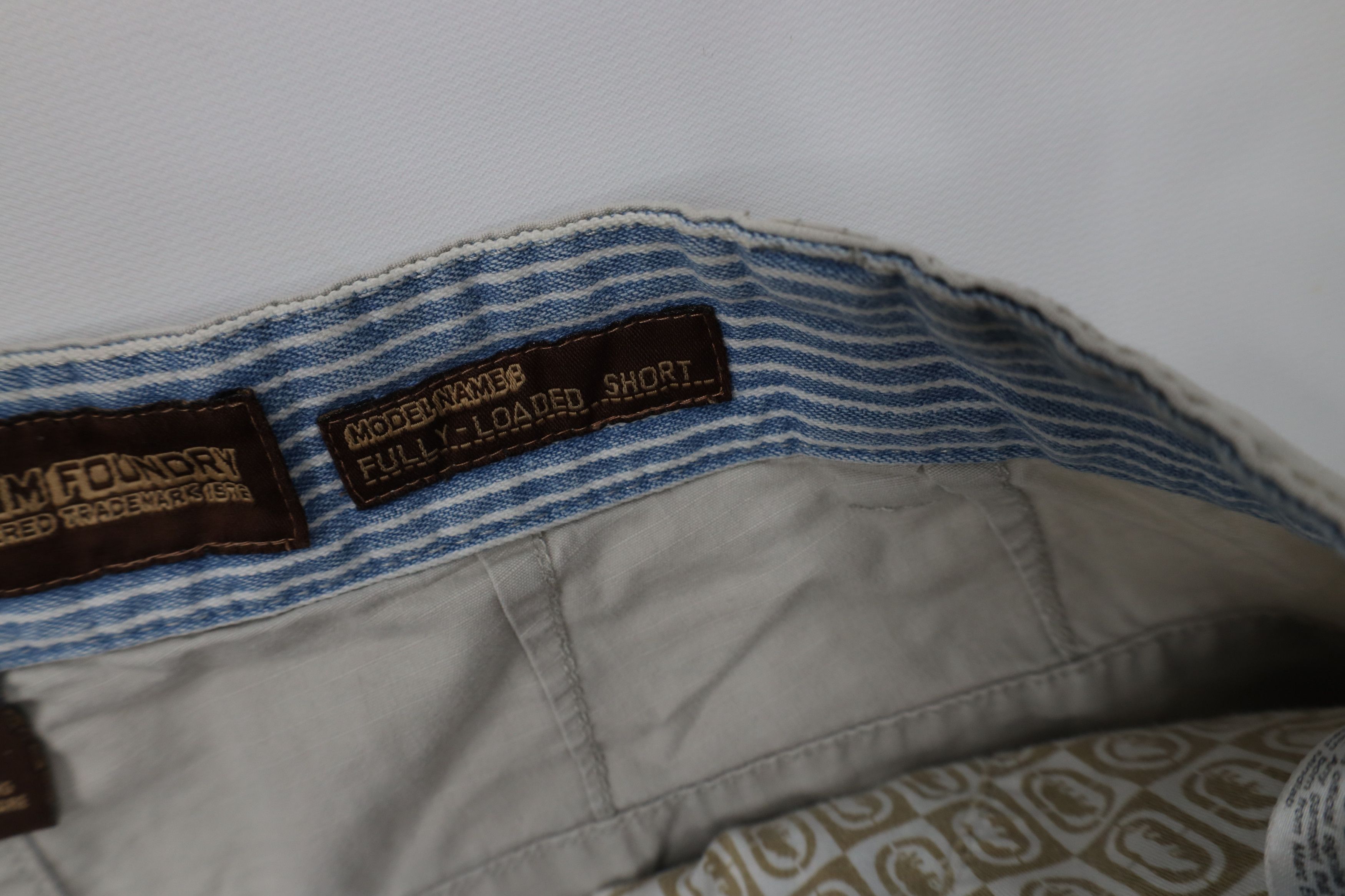 Ecko Unltd. Vintage 90s Y2K Ecko Baggy Ripstop Cargo Shorts Beige Cotton Size US 38 / EU 54 - 10 Thumbnail