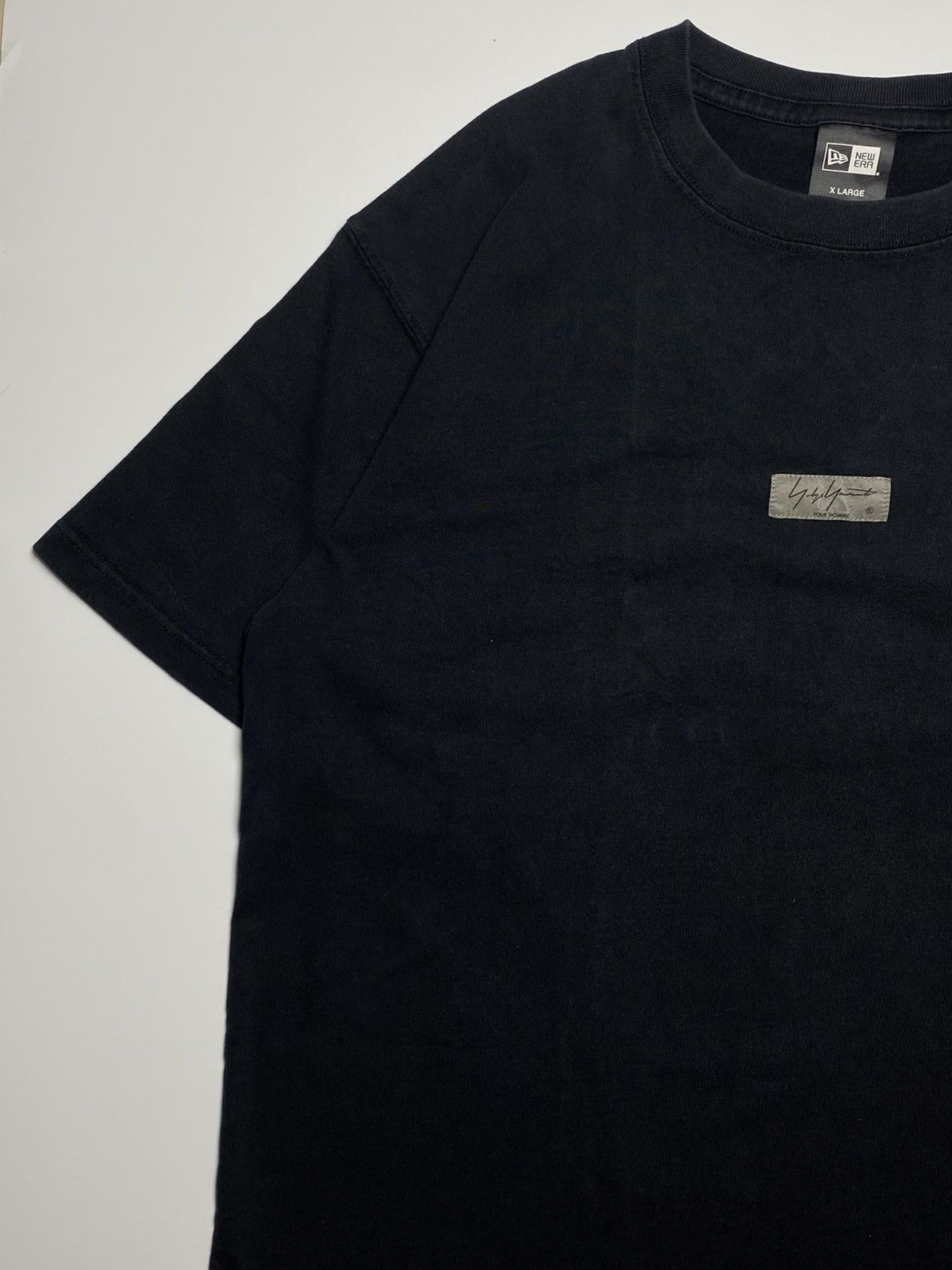 Yohji Yamamoto Yohji Yamamoto x New Era - Center Logo T-Shirt Size US XL / EU 56 / 4 - 3 Thumbnail