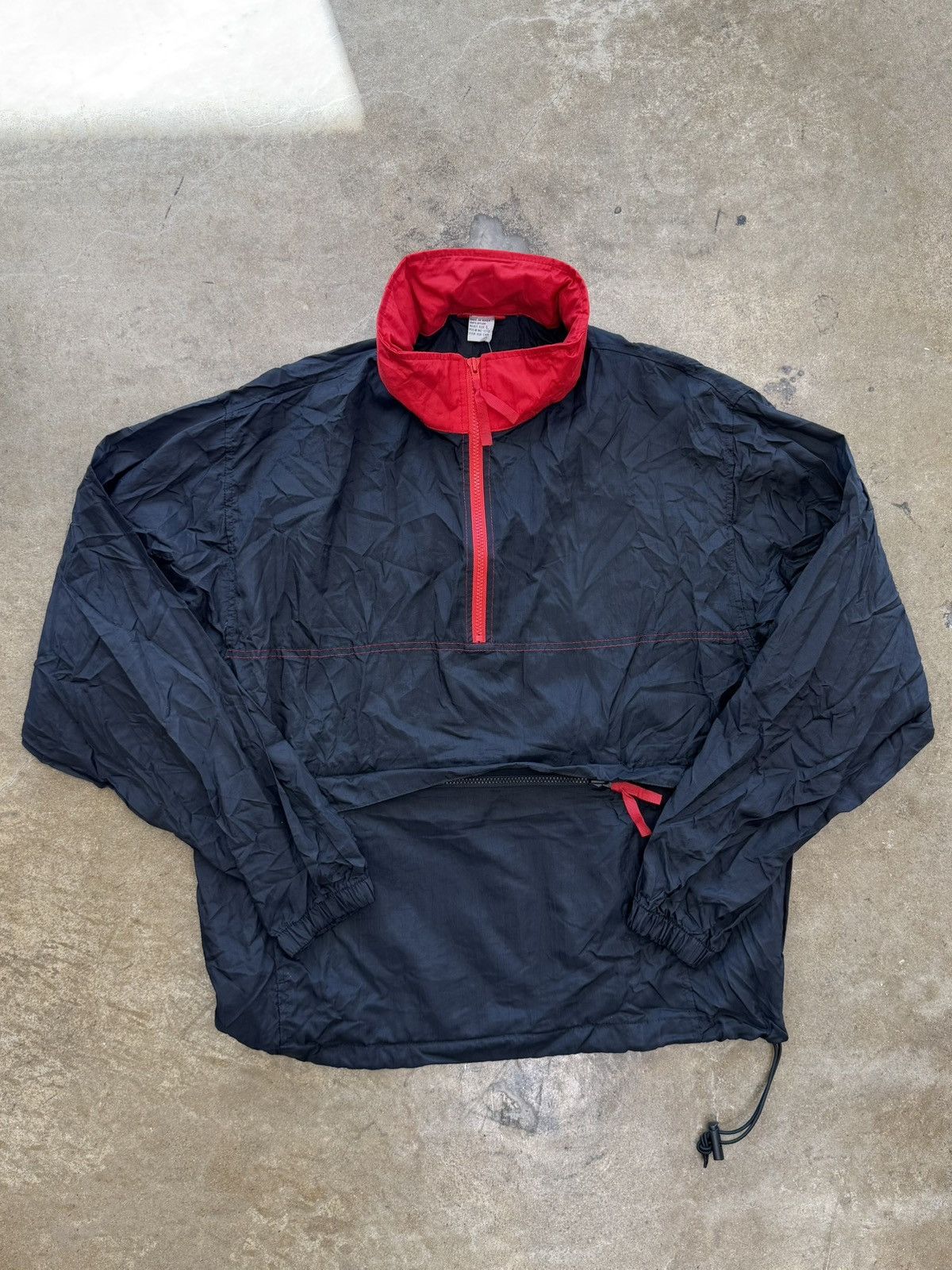 Marlboro 90s Marlboro DEADSTOCK Nylon Pullover Hoodie Large Size US L / EU 52-54 / 3 - 2 Thumbnail