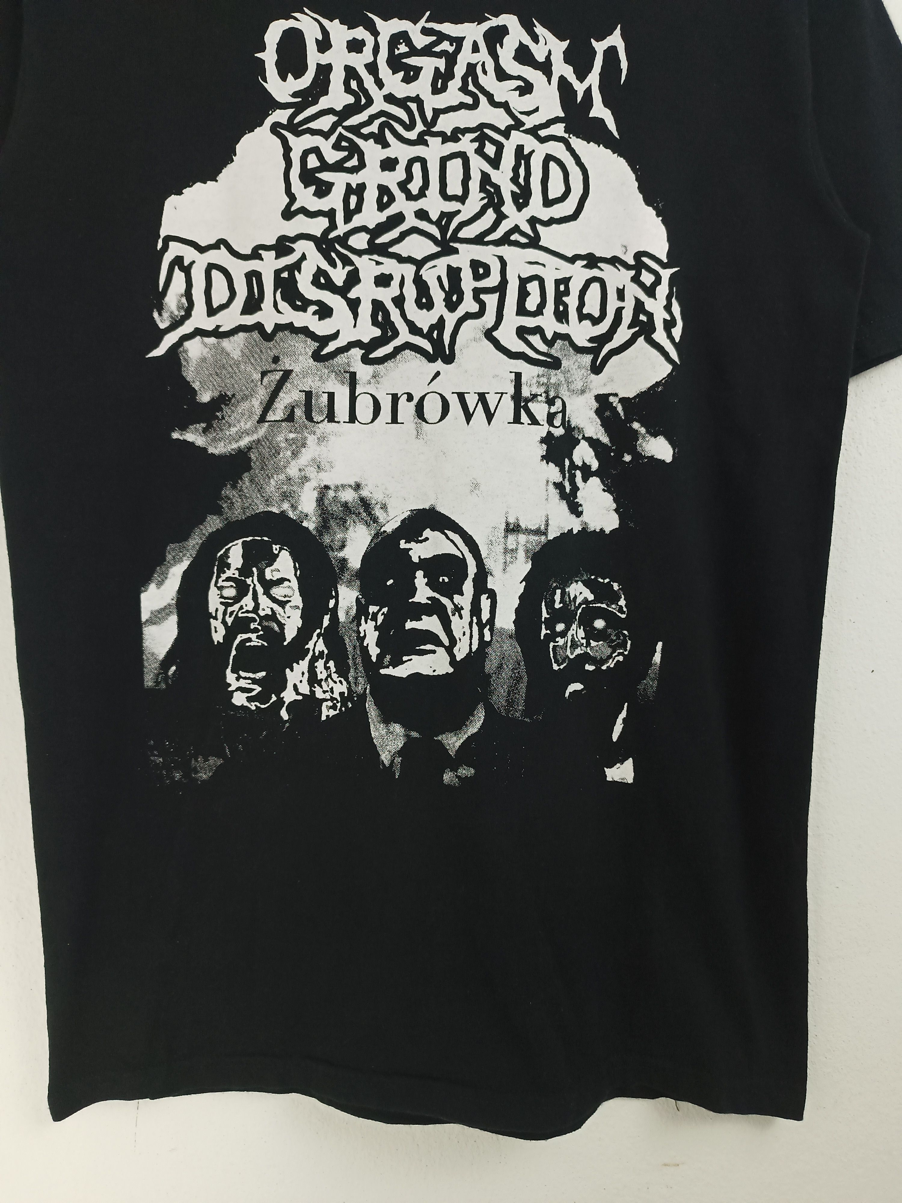 Band Tees VINTAGE Y2K ORGASM GRIND DISRUPTION JAPAN GRINDCORE METAL Ts Size US S / EU 44-46 / 1 - 9 Thumbnail