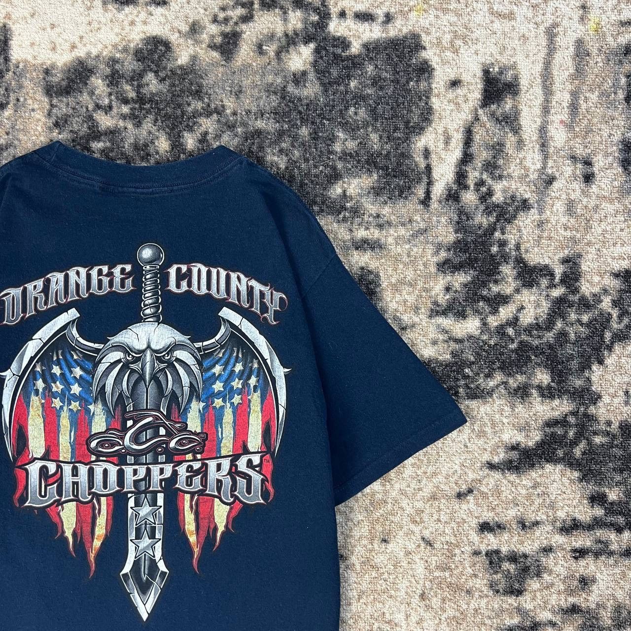 Vintage Orange Country Choppers Vintage Y2K Biker T-Shirt 1TS47 Size US M / EU 48-50 / 2 - 3 Thumbnail